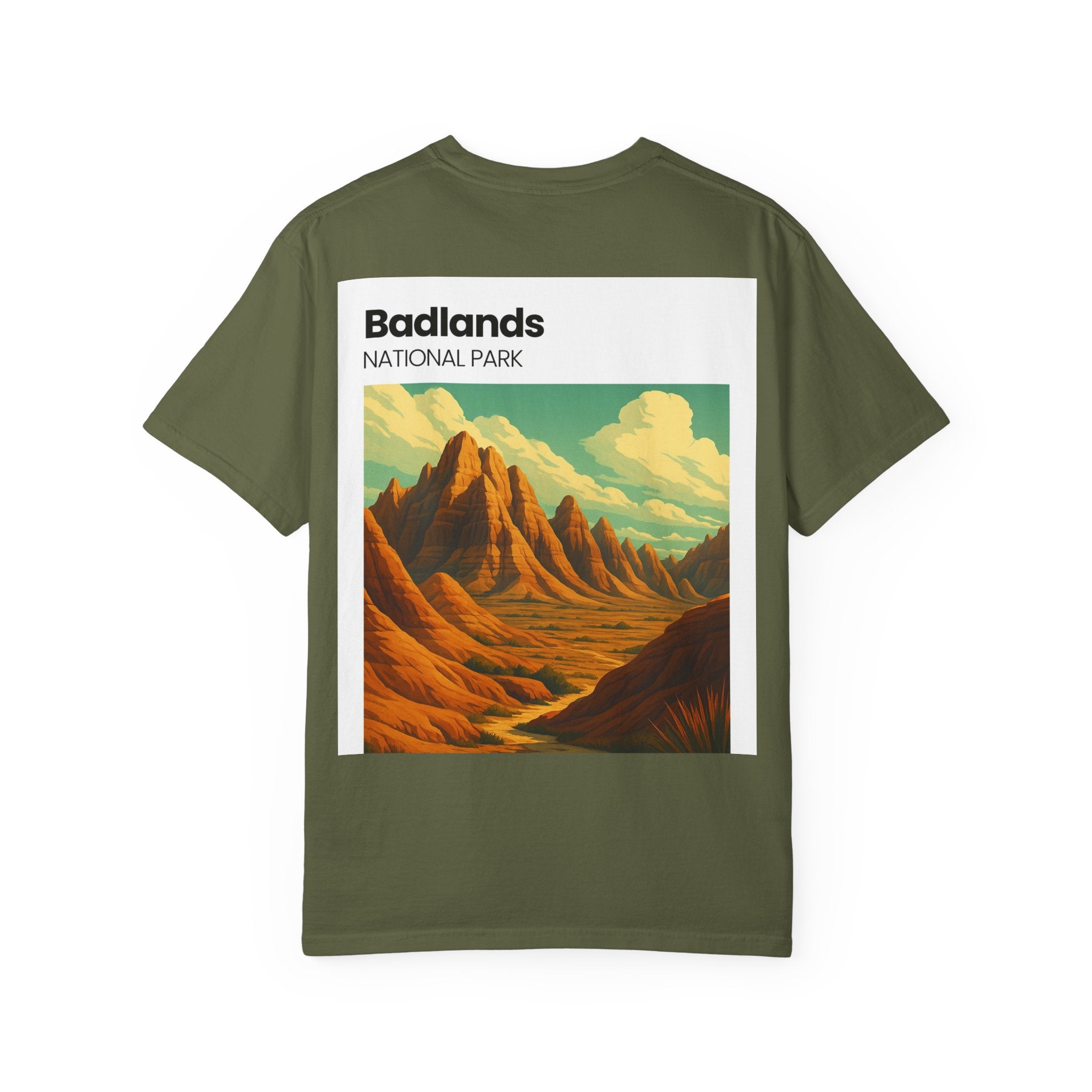 Badlands National Park Landscape T-Shirt | Retro Scenic Tee