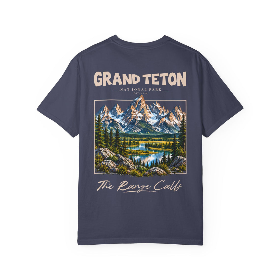 Grand Teton National Park Teton Peaks Graphic T-Shirt