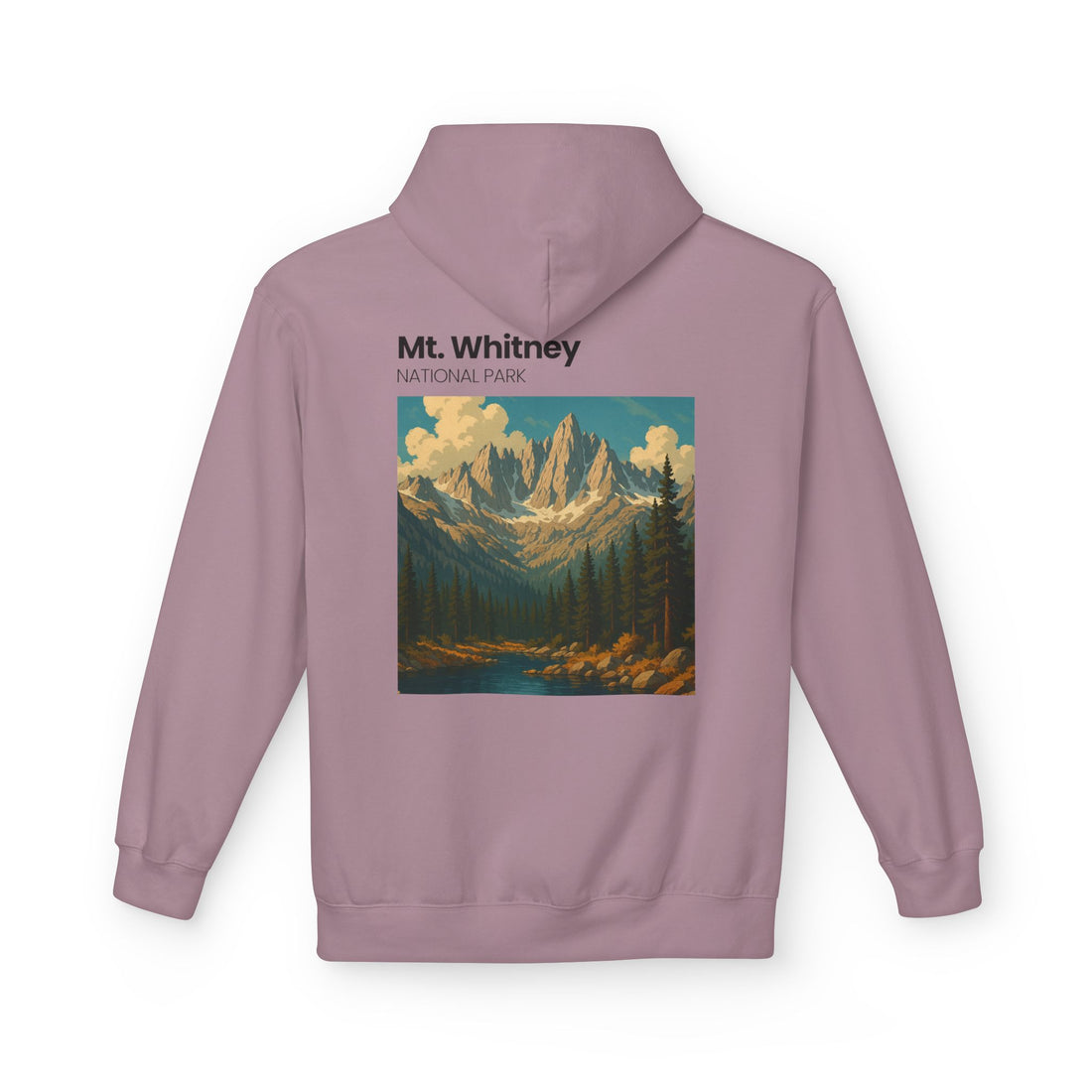 Mt. Whitney National Park hoodie | Mountain landscape sweatshirt