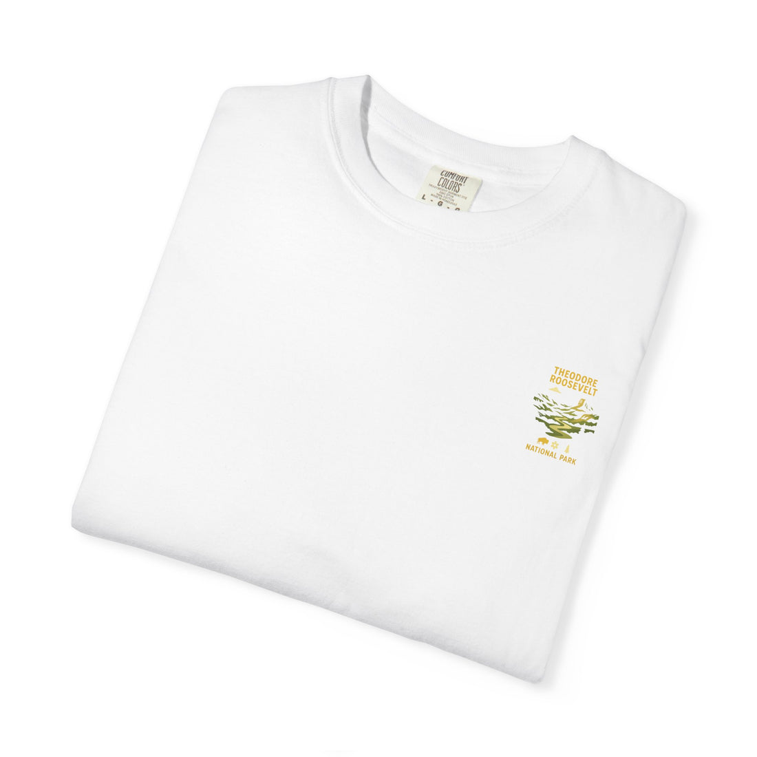 Theodore Roosevelt National Park Sunset T-shirt | Buffalo Landscape Tee