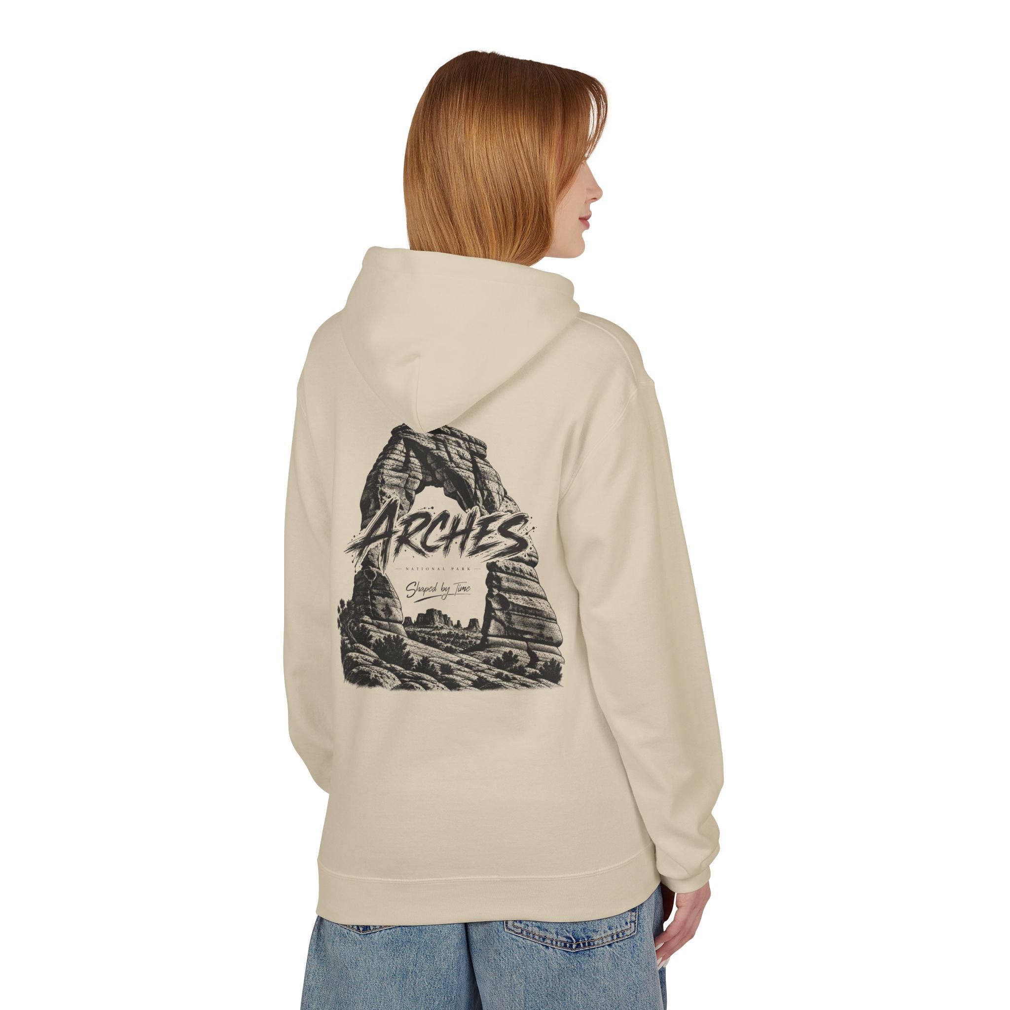 Arches National Park Delicate Arch Graphic Hoodie