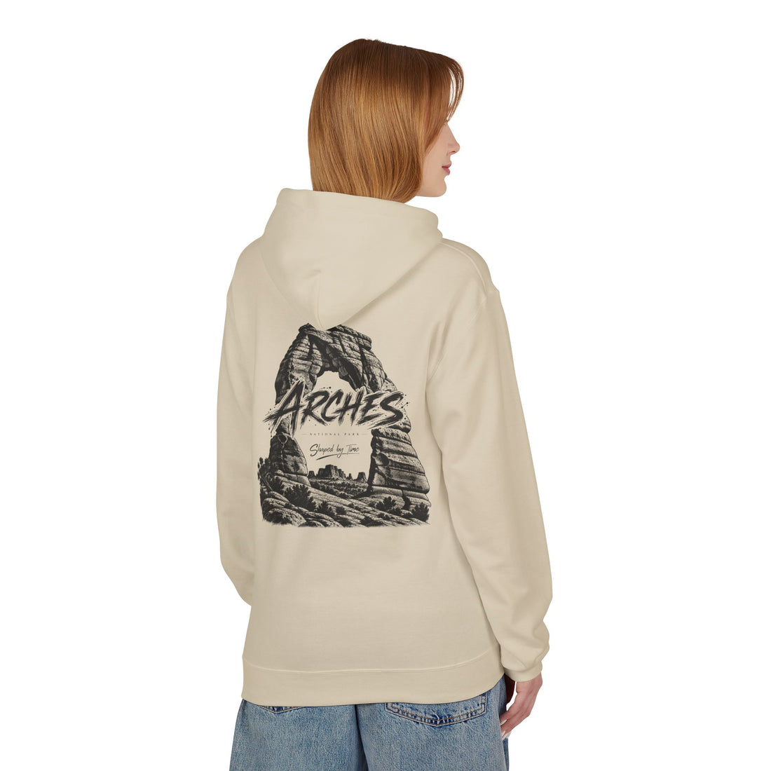 Arches National Park Delicate Arch Graphic Hoodie