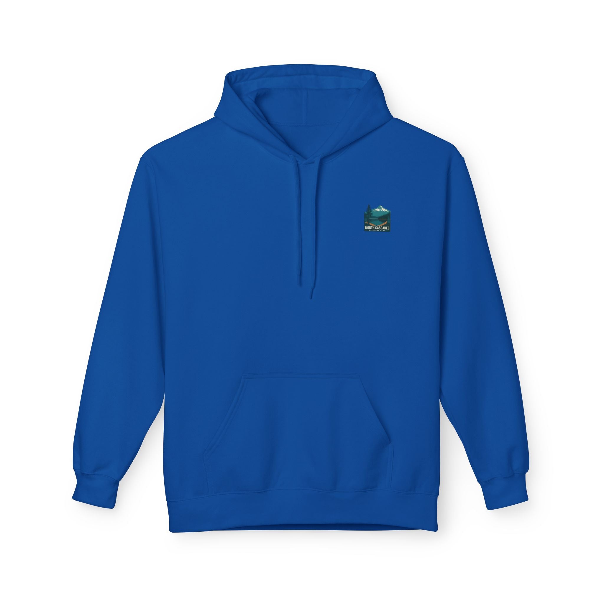 North Cascades National Park mountain art Hoodie | vintage landscape pullover