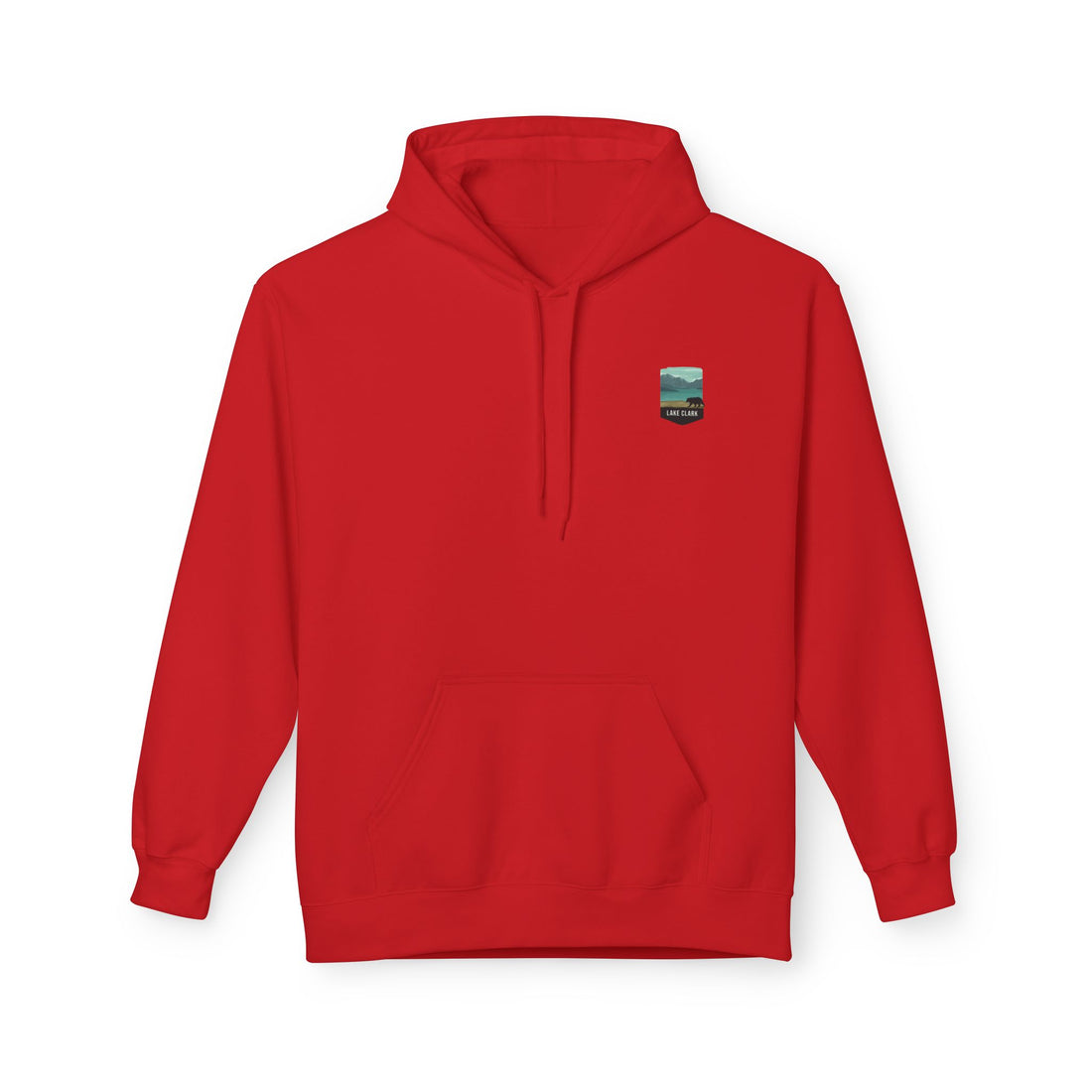 Lake Clark National Park vintage landscape Hoodie | Mountain Lake Seaplane