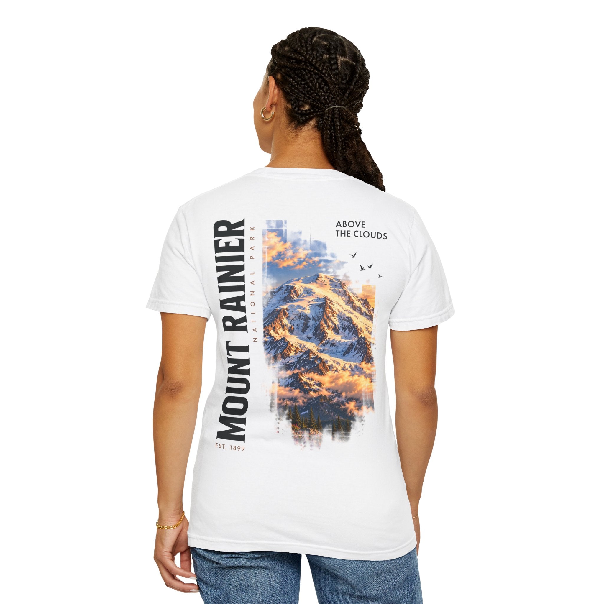 Mount Rainier National Park – Rainier Peak Graphic T-Shirt