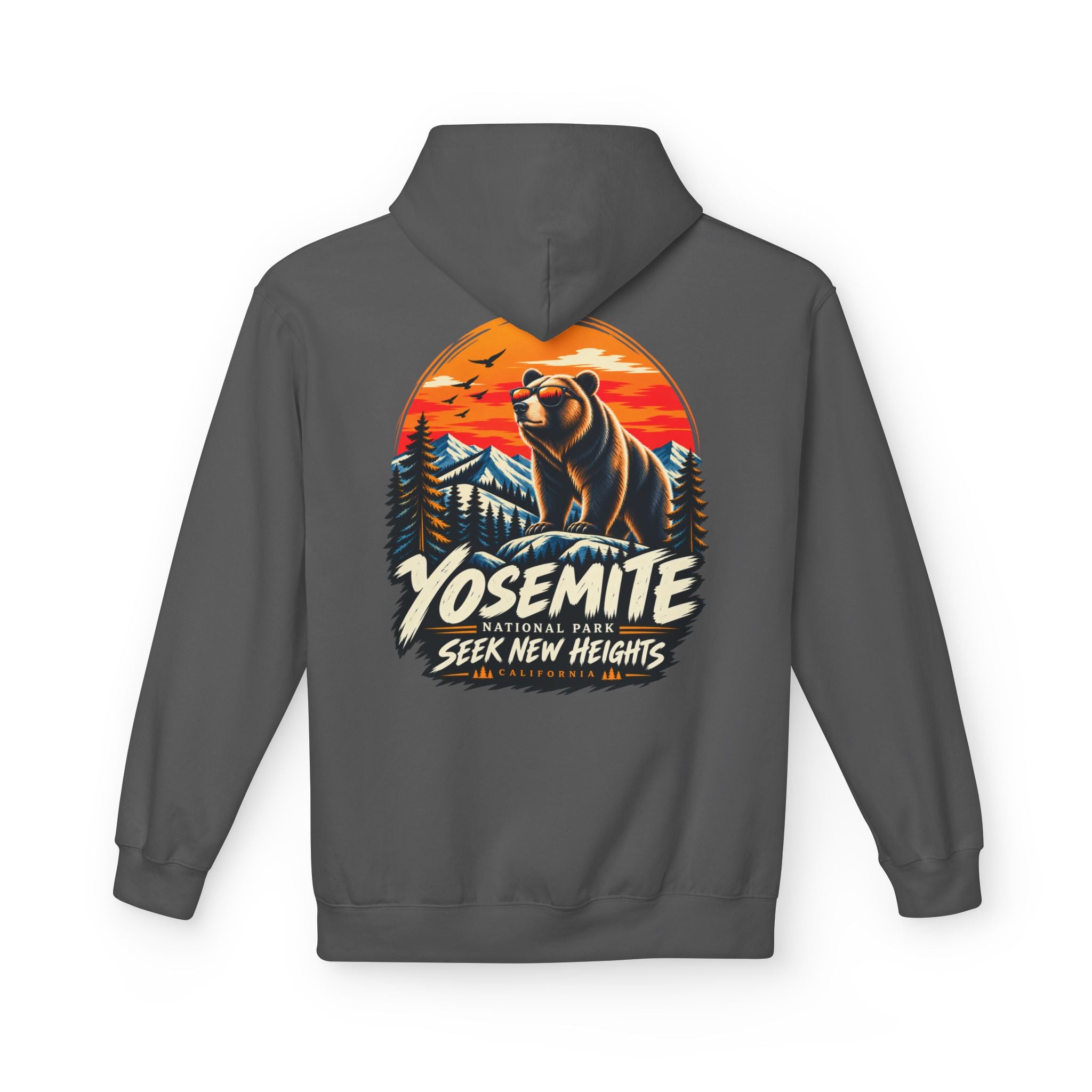 Yosemite National Park Black Bear – Seek New Heights Hoodie