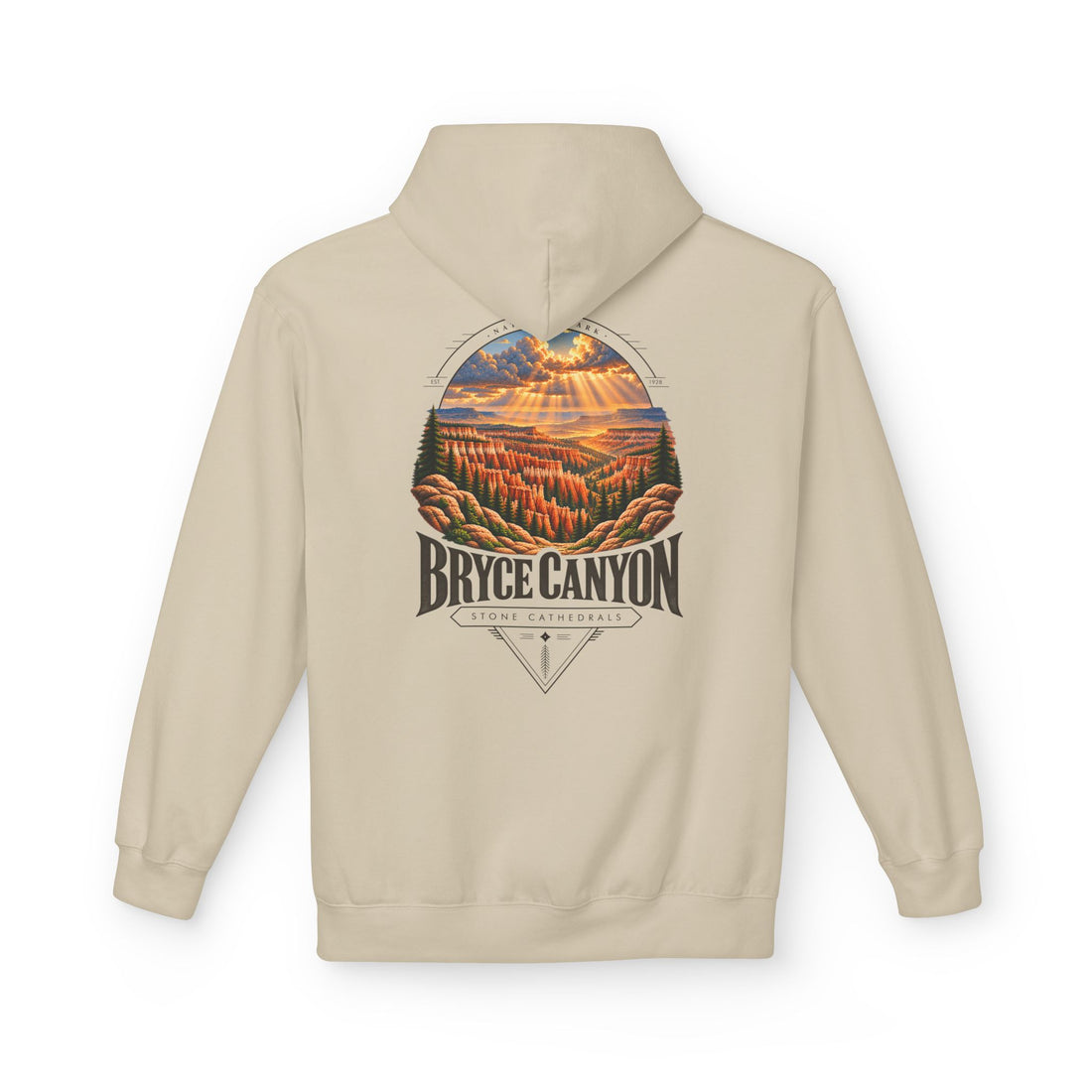 Bryce Canyon Desert Light Graphic Hoodie