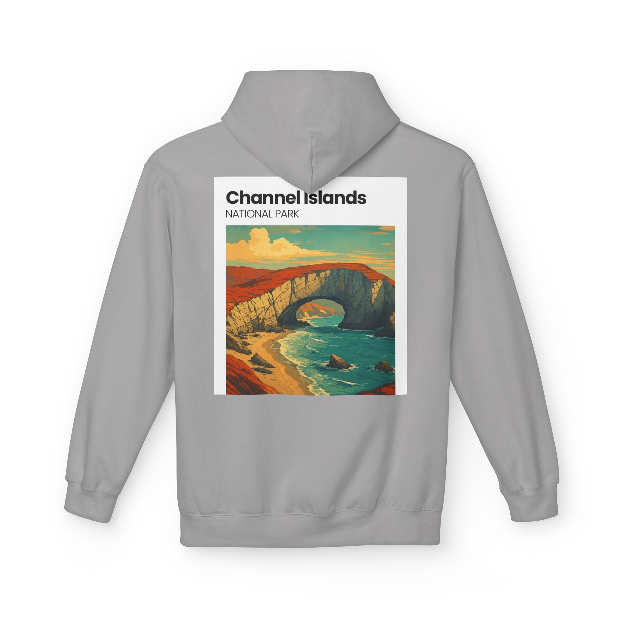 Channel Islands National Park Hoodie | Vintage Coastal Poster