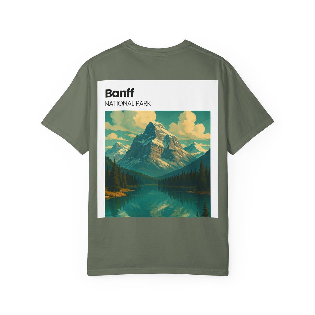 Banff National Park Mountain Scene T-shirt | Scenic Landscape Tee