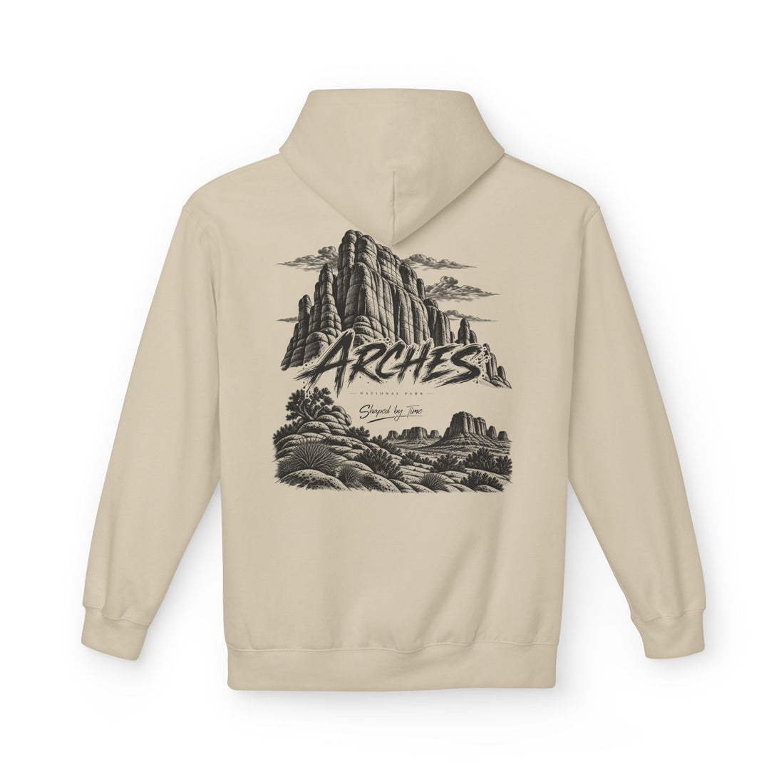Arches National Park Red Rock Graphic Hoodie