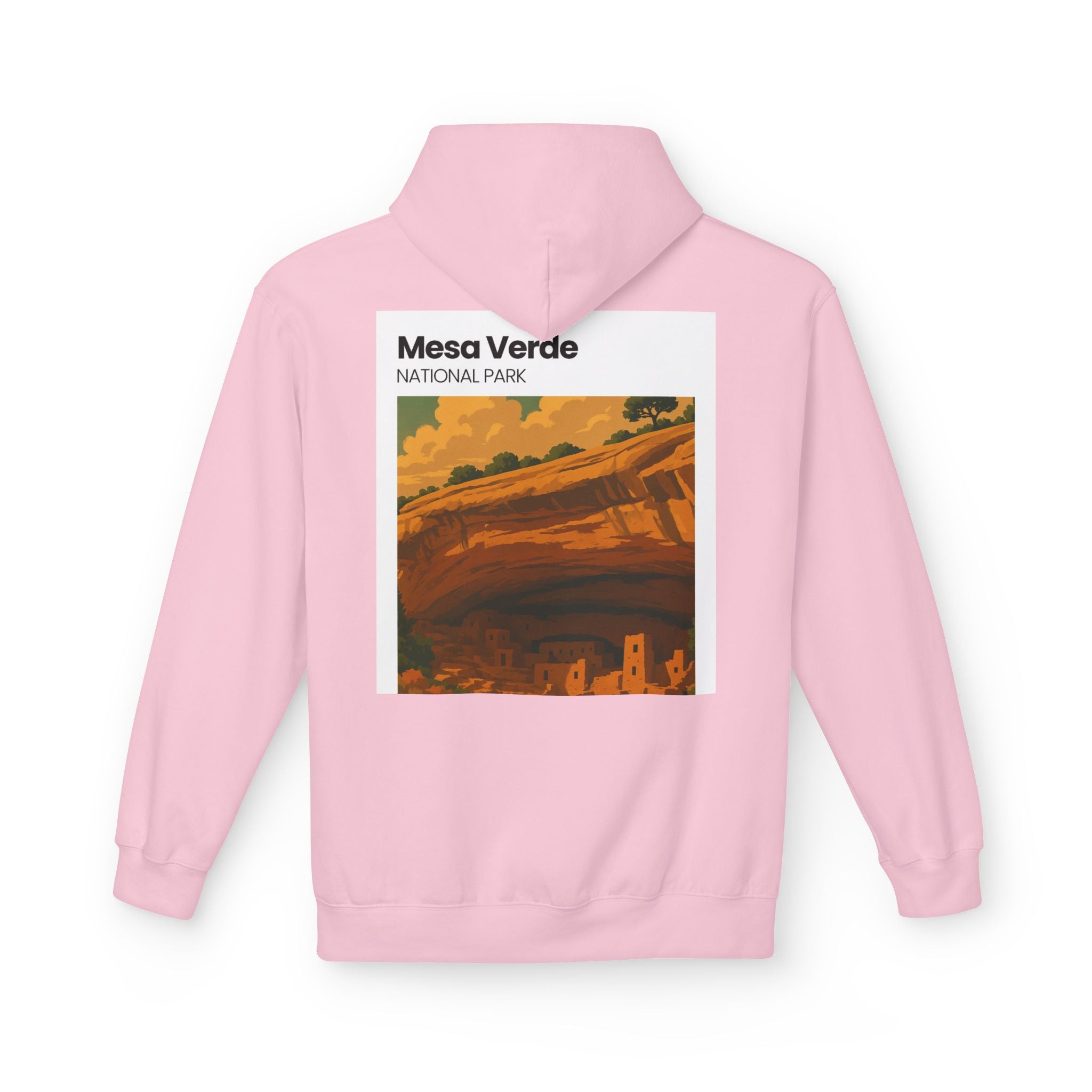 Mesa Verde National Park Hoodie | Cliff Dwelling Landscape Print