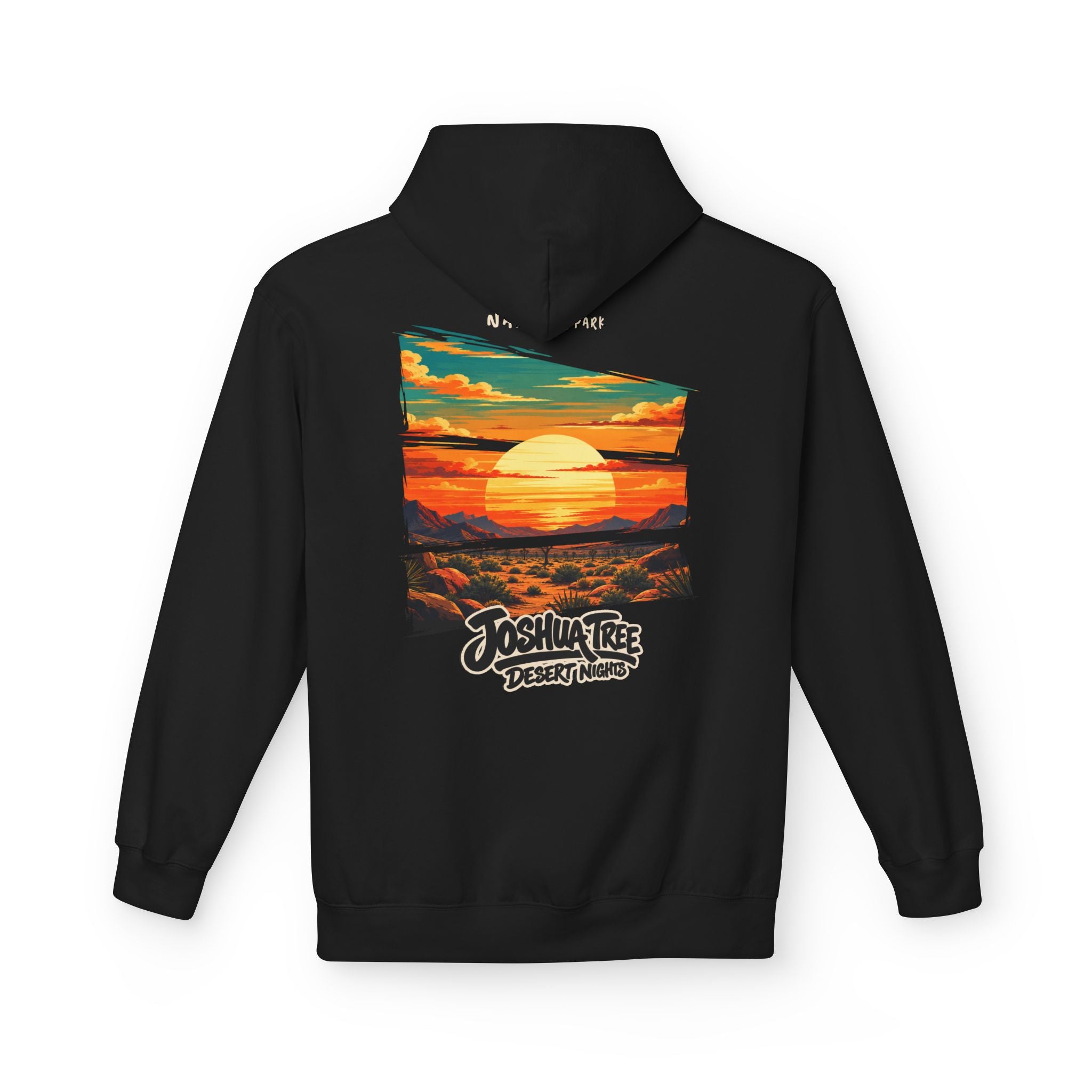 Joshua Tree National Park – Desert Sunset Graphic Hoodie