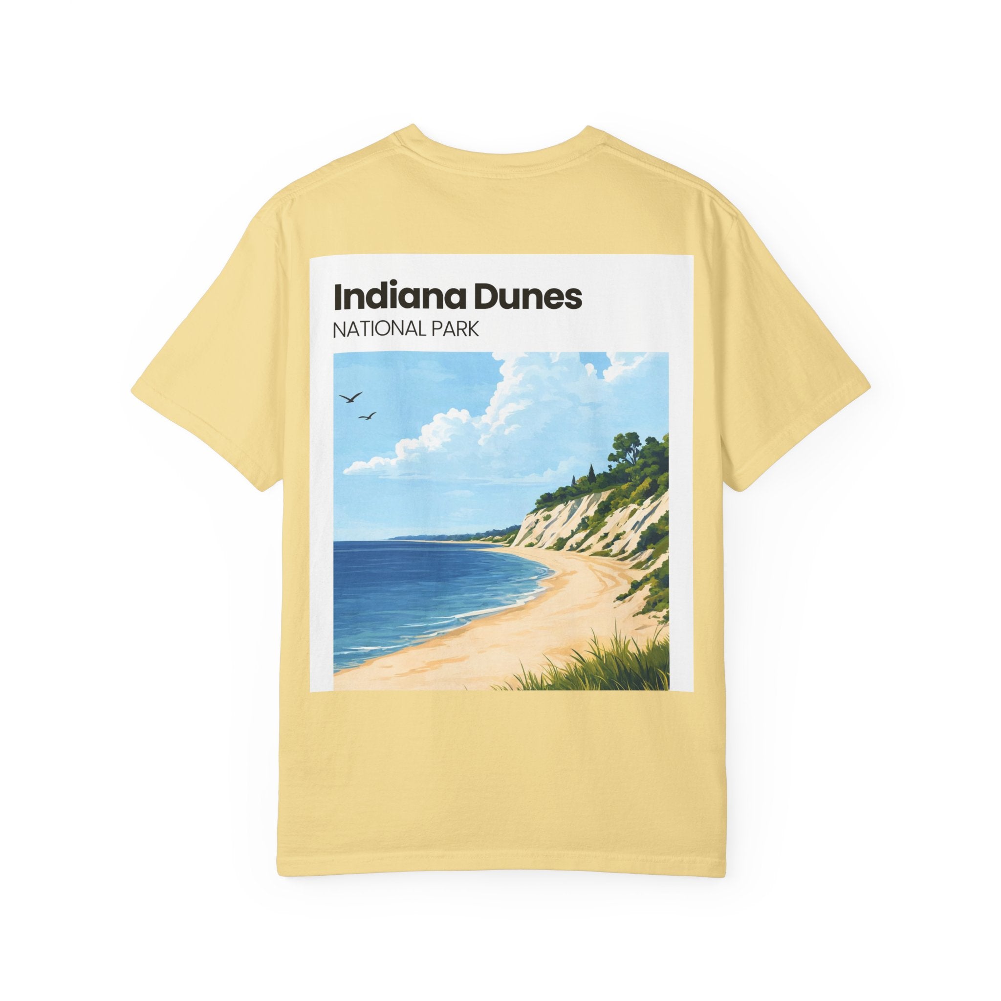 Indiana Dunes National Park Beach Scene T-Shirt | Scenic Nature Tee