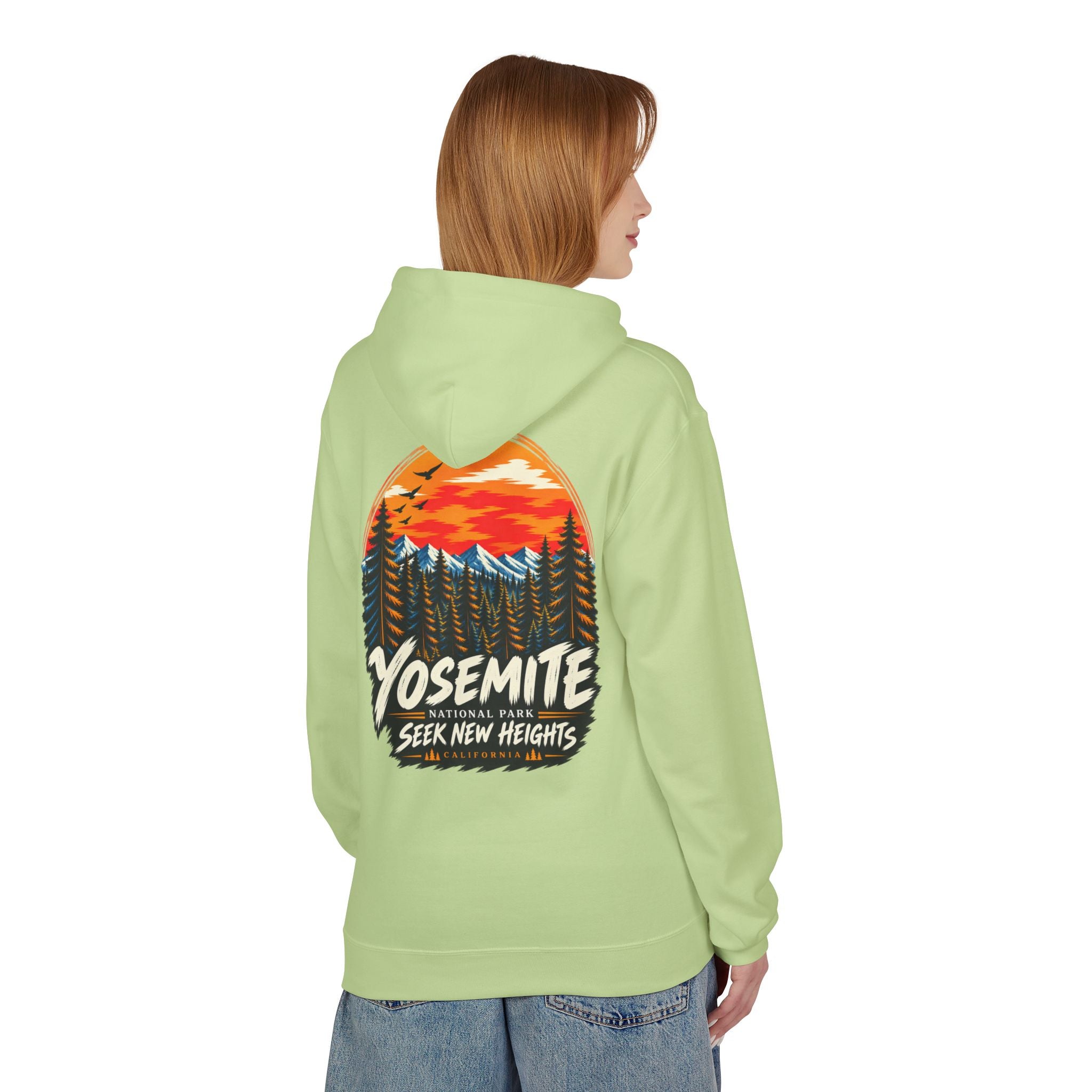 Yosemite National Park Pine Forest – Seek New Heights Hoodie