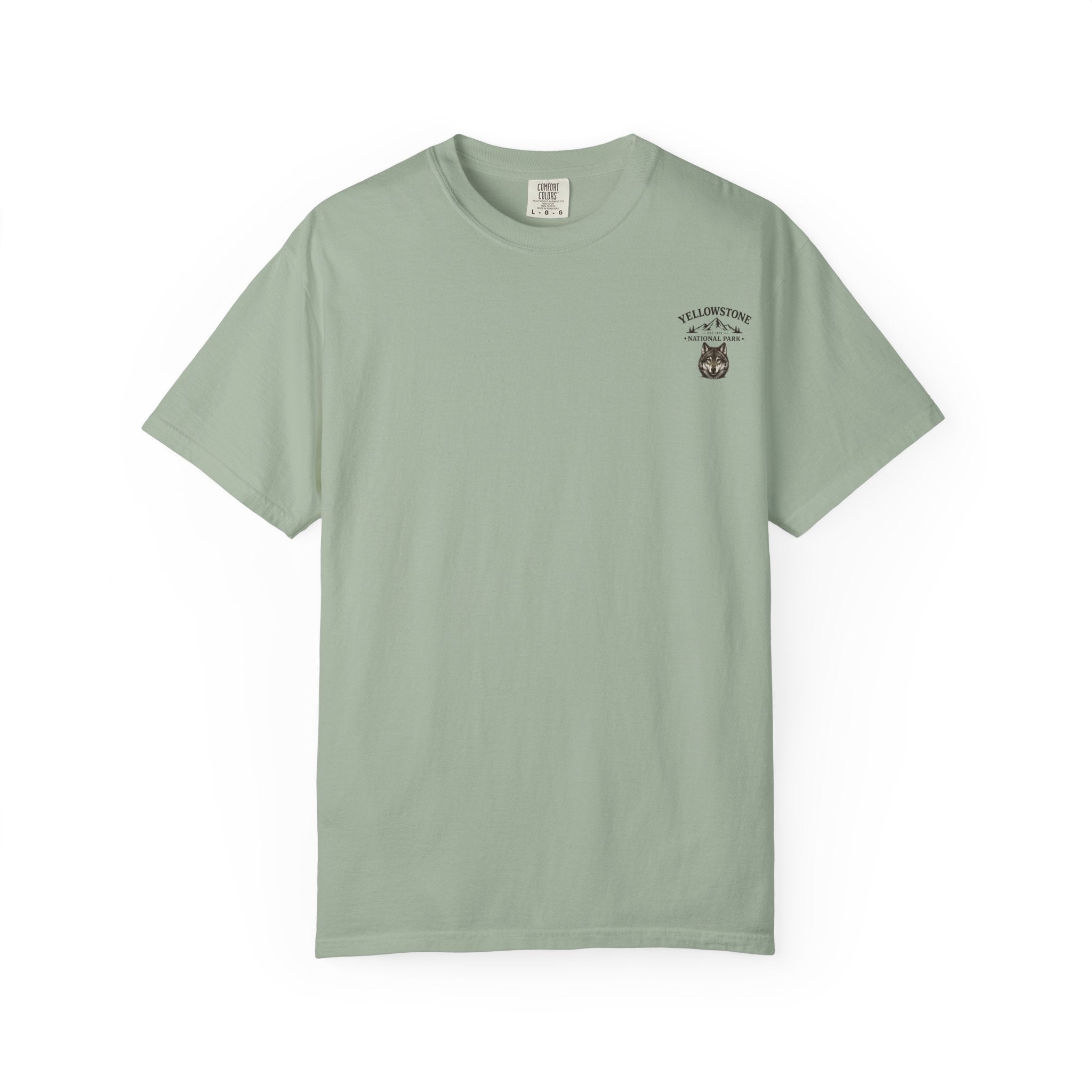 Yellowstone Wolf – Where the Wild Still Roams T-Shirt
