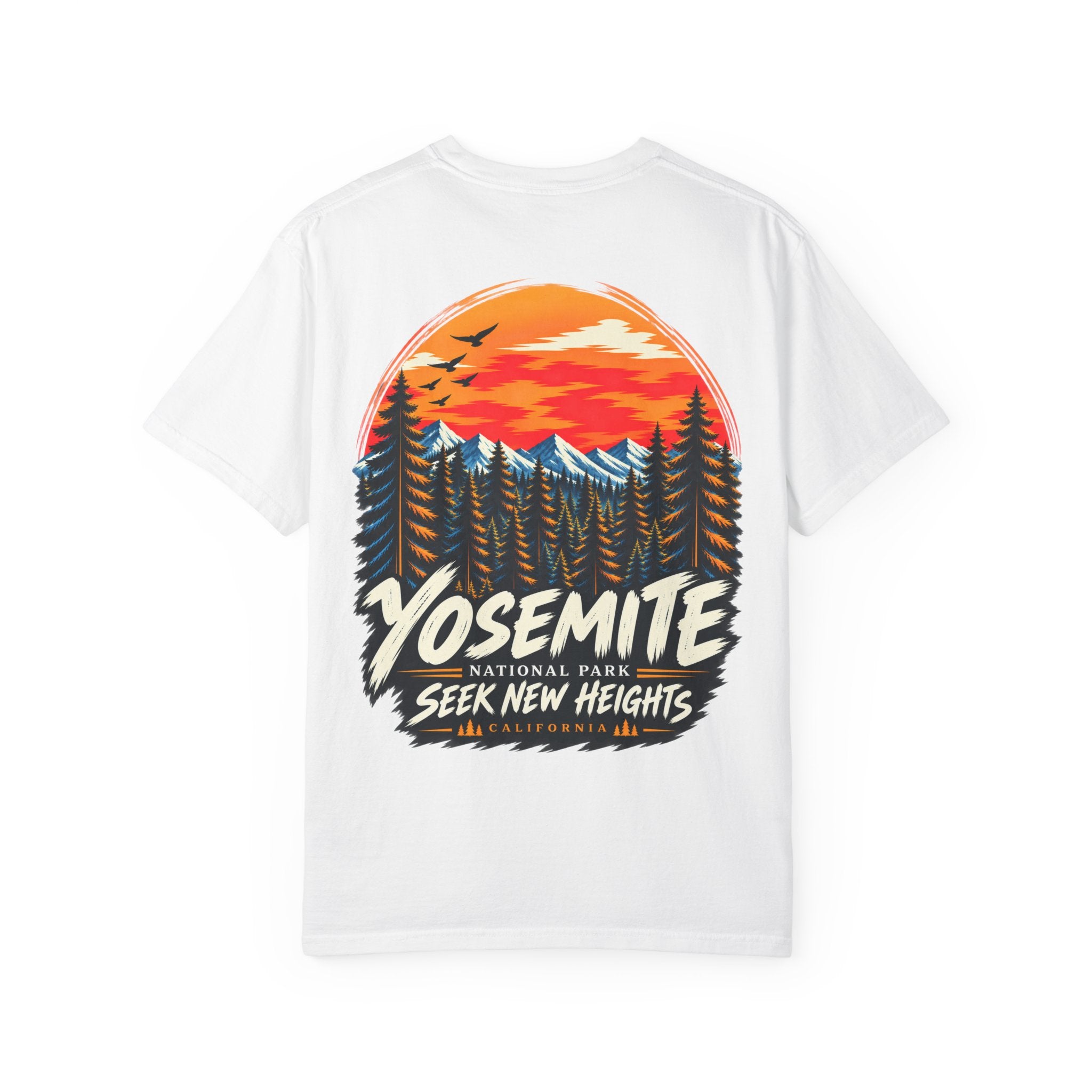 Yosemite National Park Pine Forest – Seek New Heights T-Shirt
