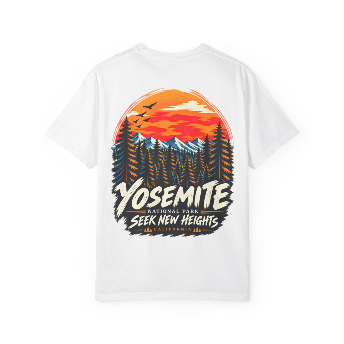 Yosemite National Park Pine Forest – Seek New Heights T-Shirt