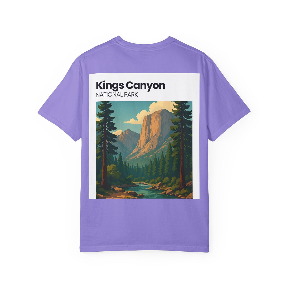 Kings Canyon National Park landscape T-Shirt | vintage park poster tee