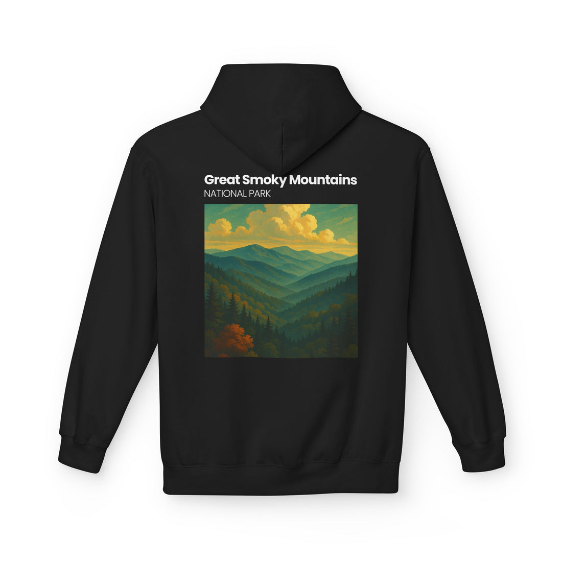 Great Smoky Mountains landscape hoodie | National Park pullover