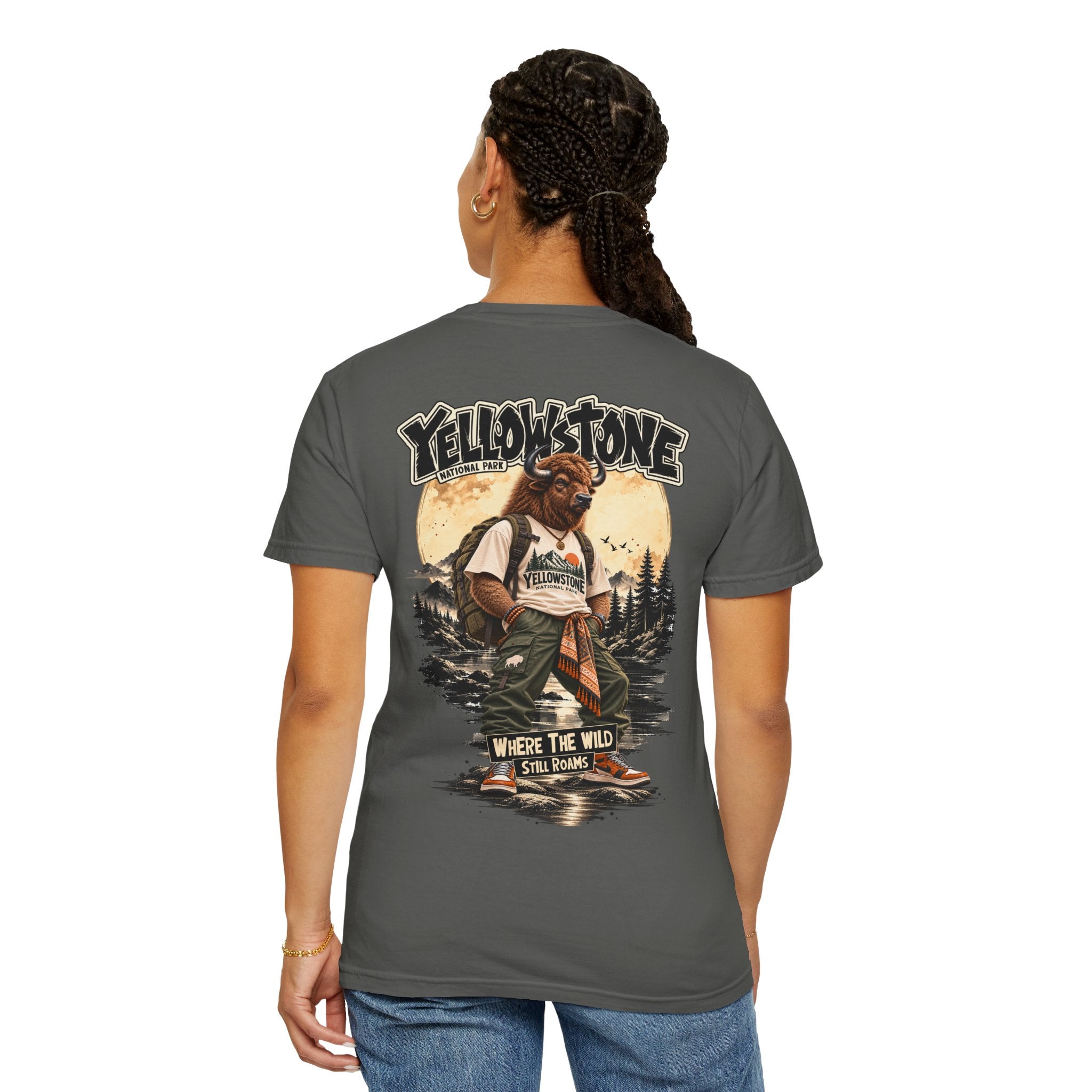 Yellowstone Bison – Where the Wild Still Roams T-Shirt
