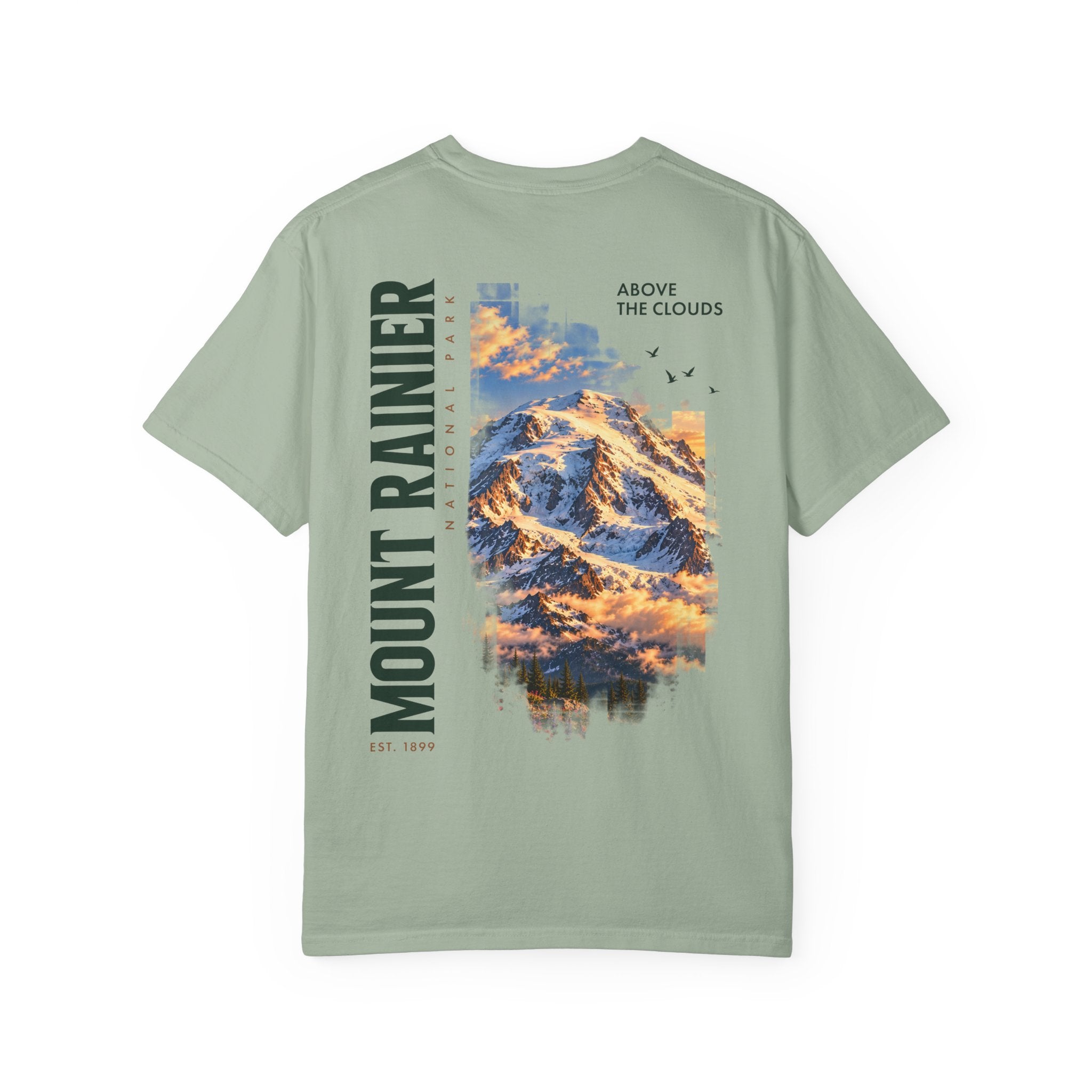 Mount Rainier National Park – Rainier Peak Graphic T-Shirt