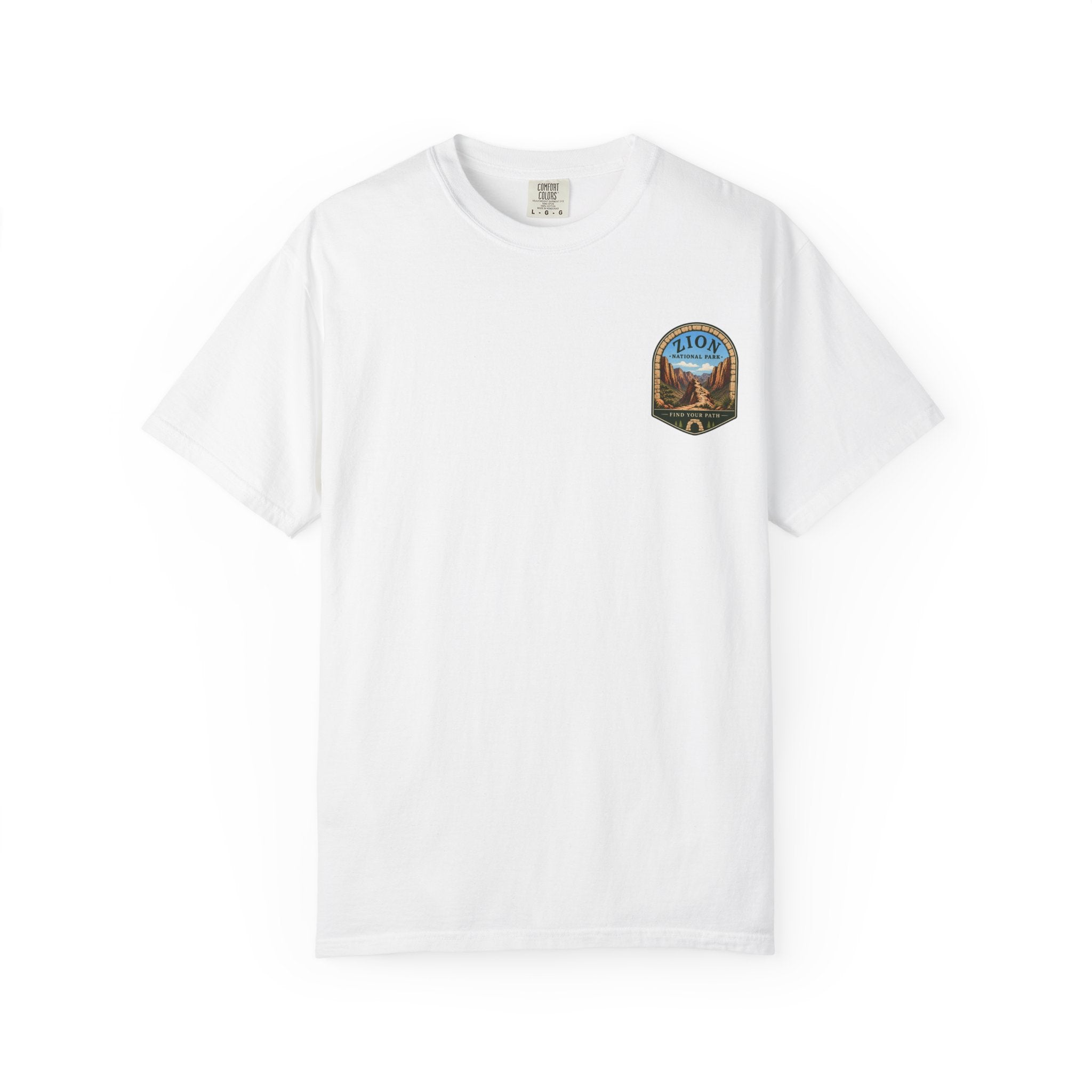 Angels Landing Zion National Park Vintage Graphic T-Shirt2