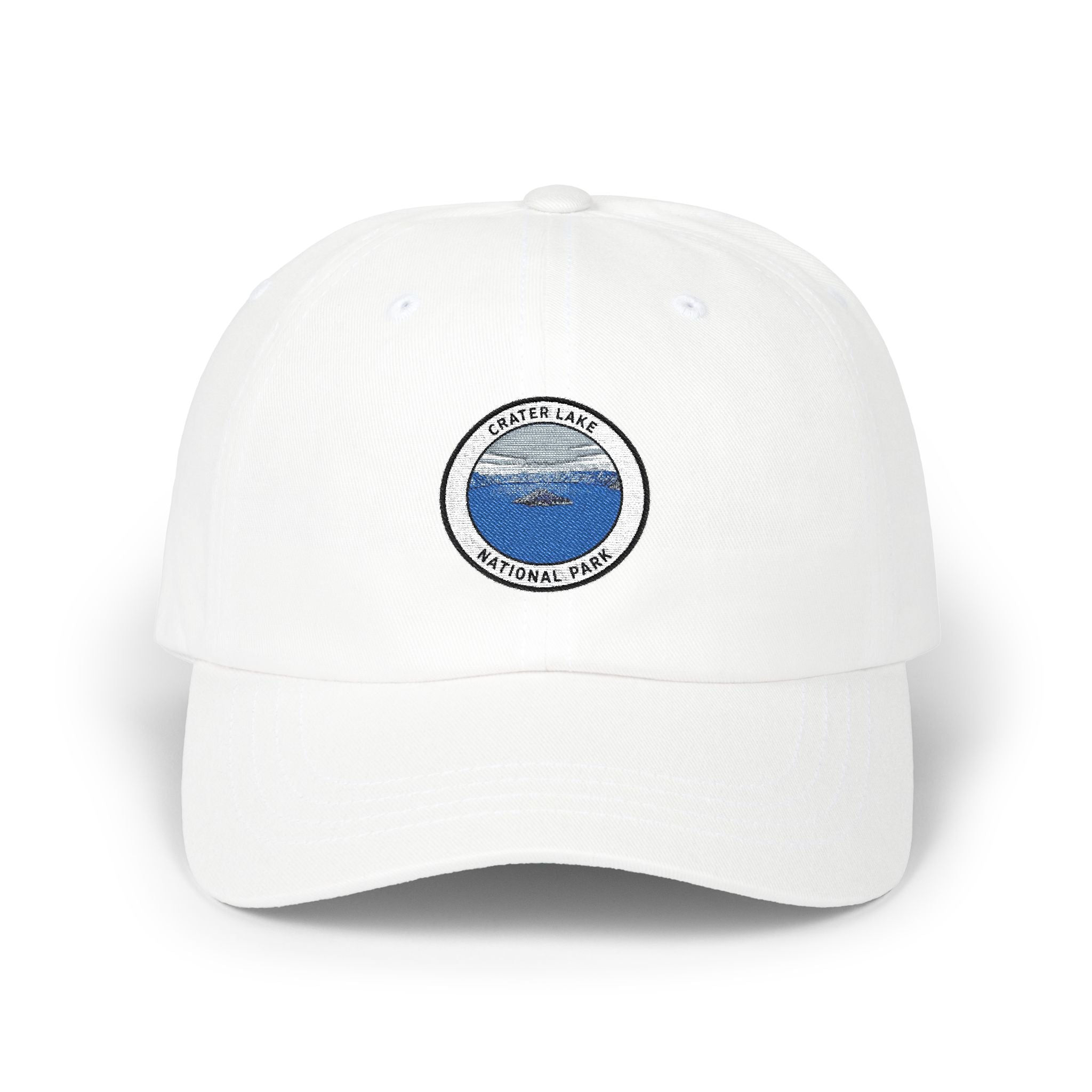 National Park Wave Patch Dad Cap | Ocean Landscape Embroidered Hat