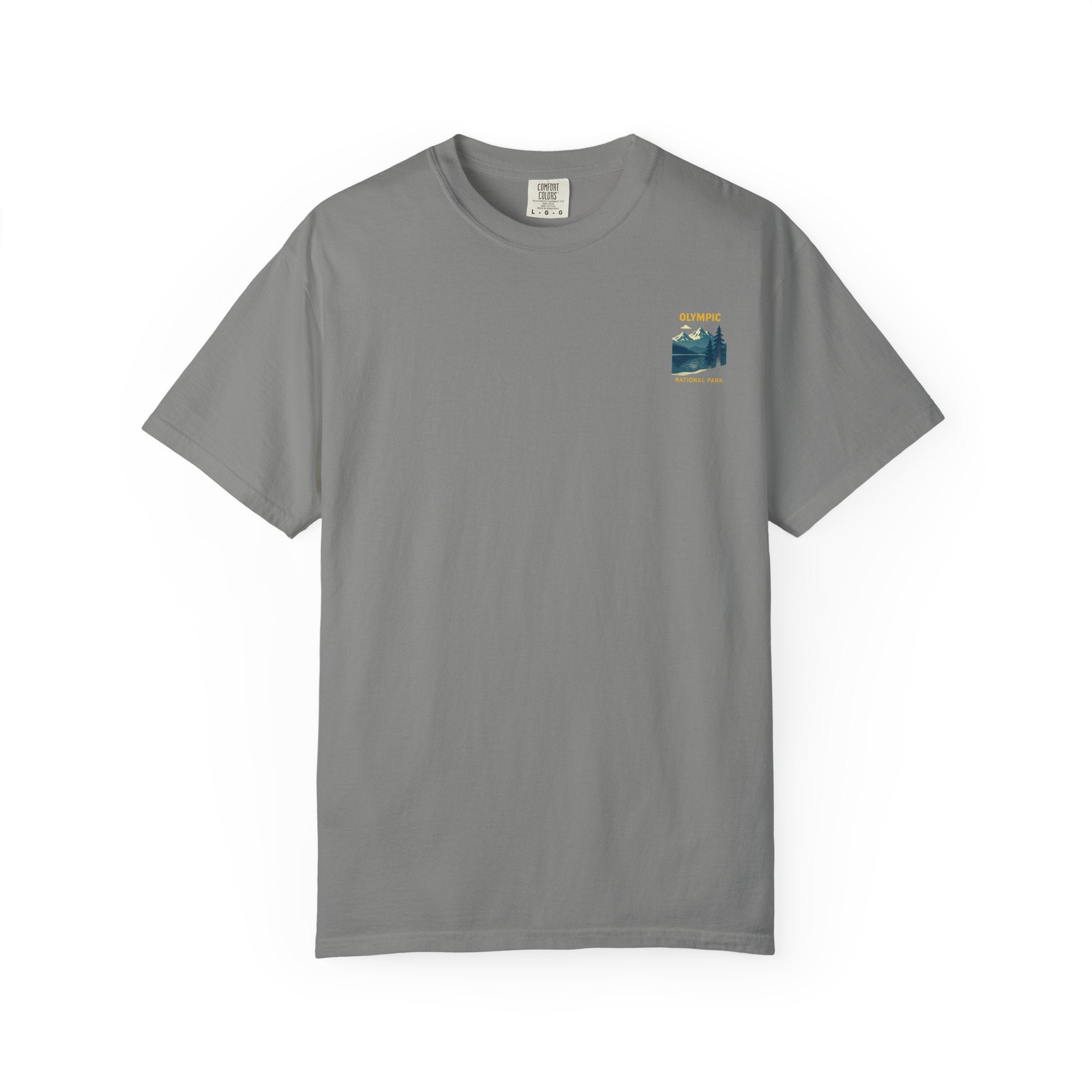 Olympic National Park landscape T-Shirt | mountain lake forest tee