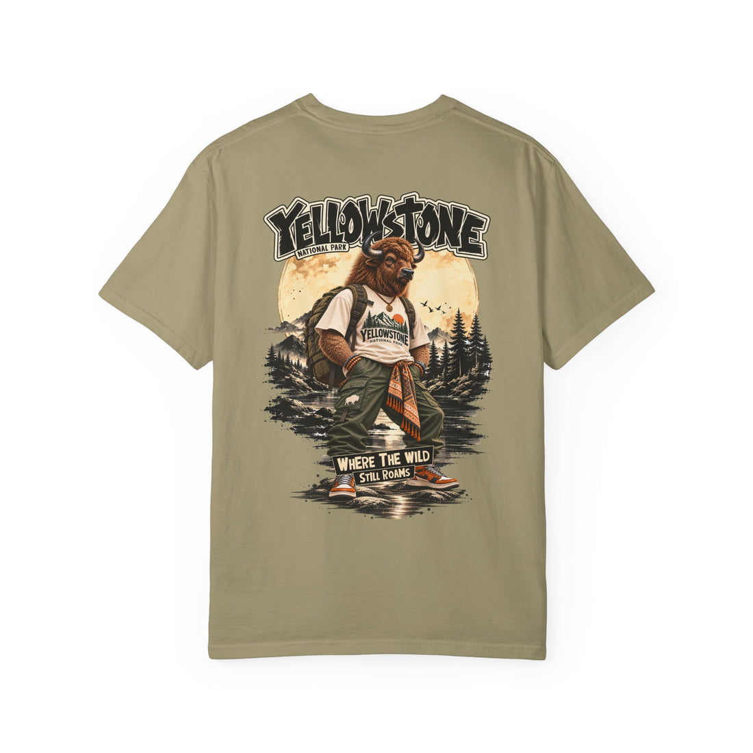 Yellowstone Bison – Where the Wild Still Roams T-Shirt