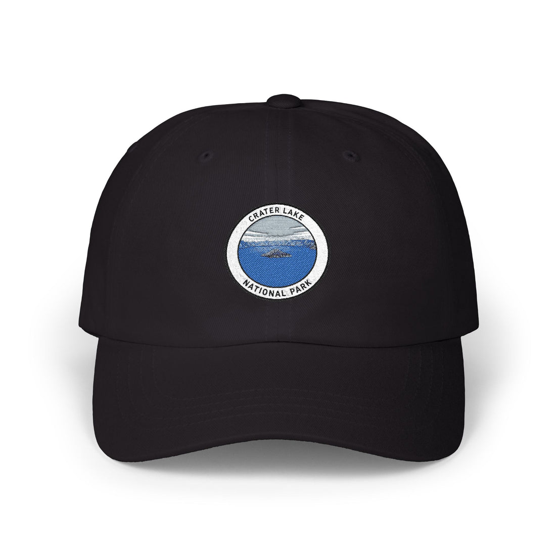 National Park Wave Patch Dad Cap | Ocean Landscape Embroidered Hat