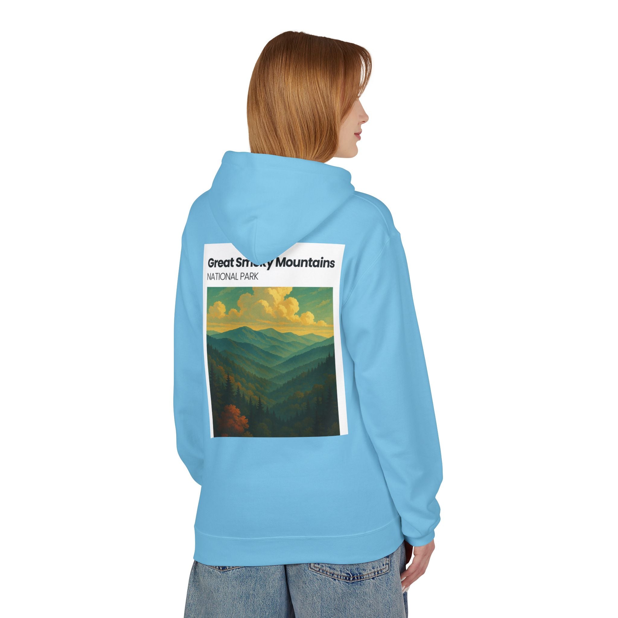 Great Smoky Mountains landscape hoodie | National Park pullover