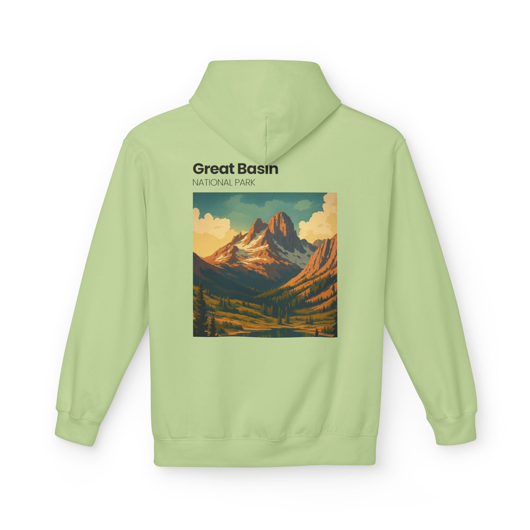 Great Basin National Park Hoodie | Vintage Landscape Pullover