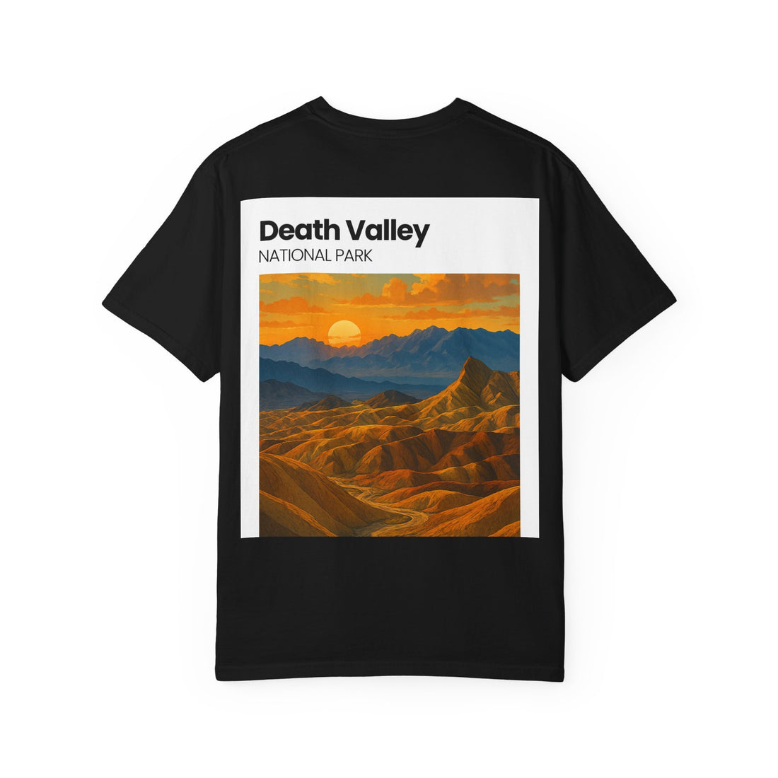 Death Valley National Park landscape T-Shirt | sunset desert scene