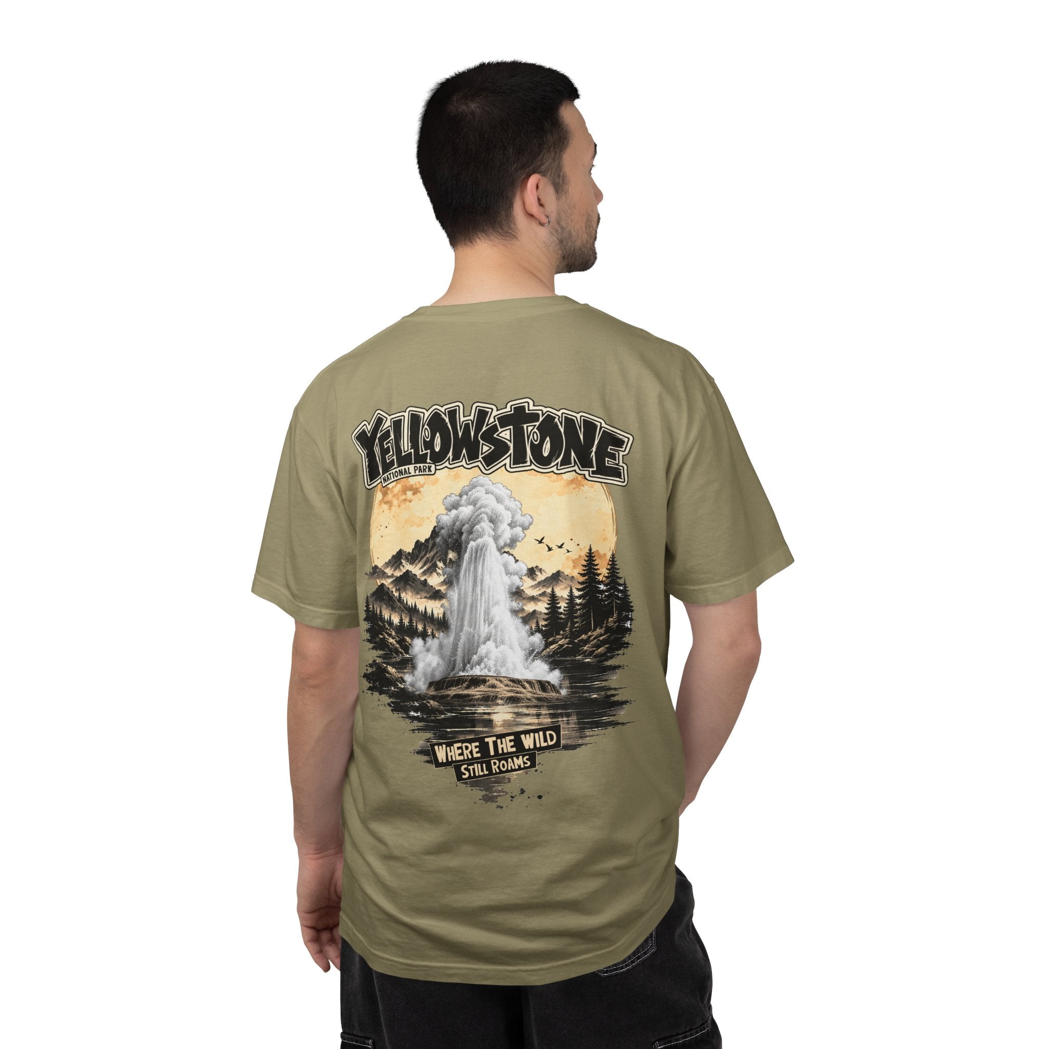 Yellowstone Old Faithful – Where the Wild Still Roams T-Shirt