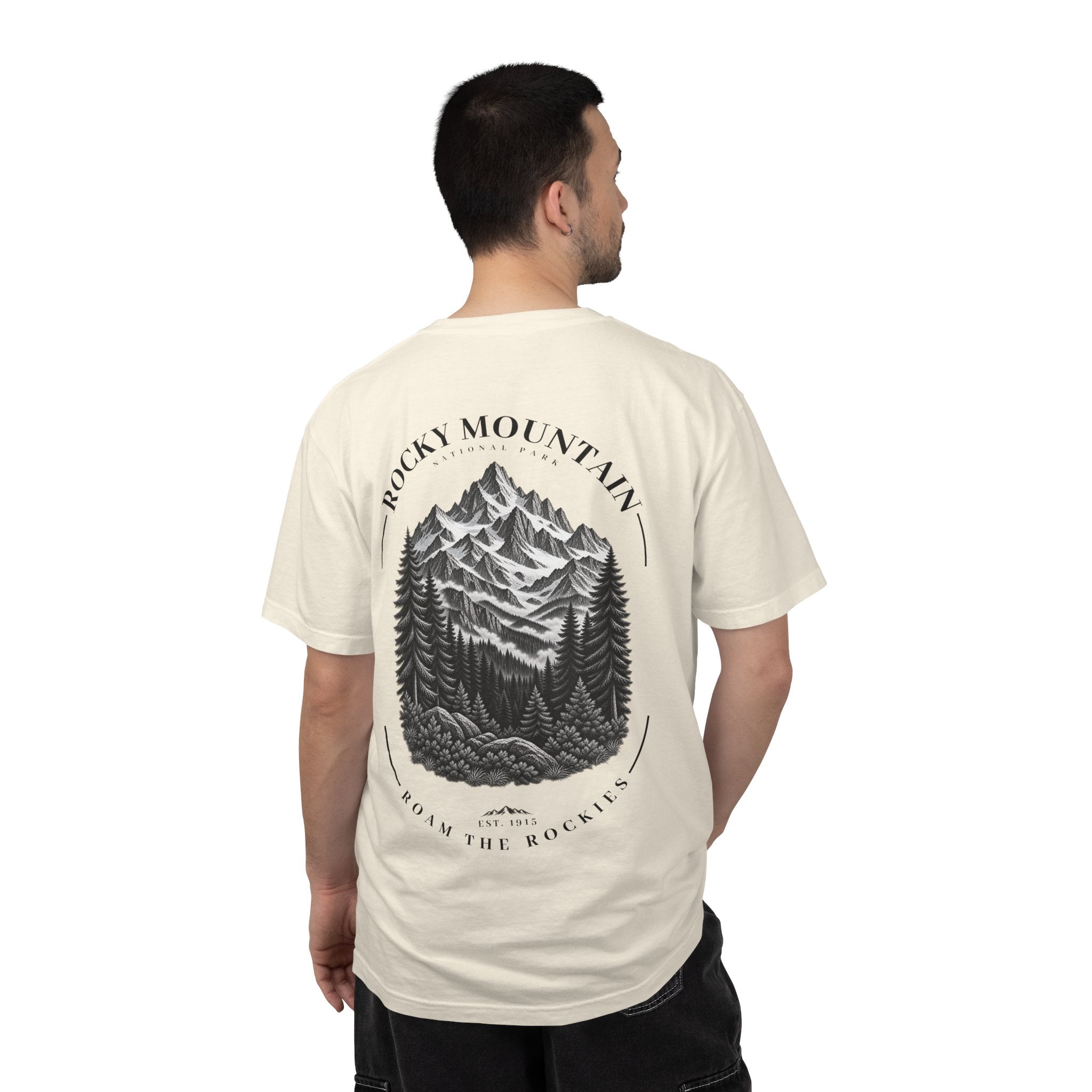 Rocky Mountain National Park Mountain Range Graphic T-Shirt