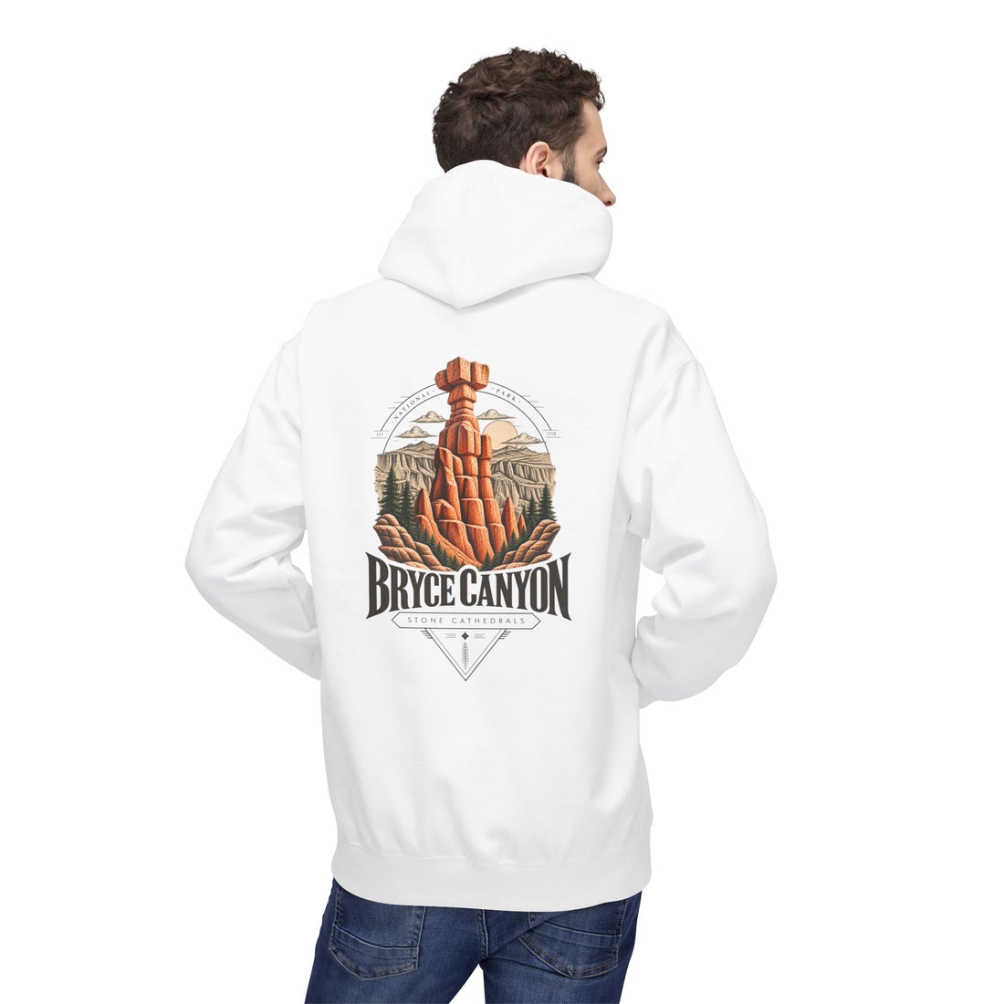 Bryce Canyon Hoodoos Graphic Hoodie