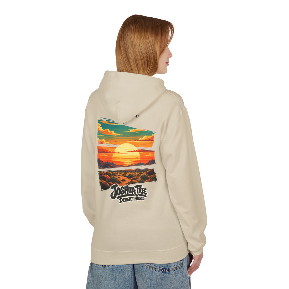 Joshua Tree National Park – Desert Sunset Graphic Hoodie
