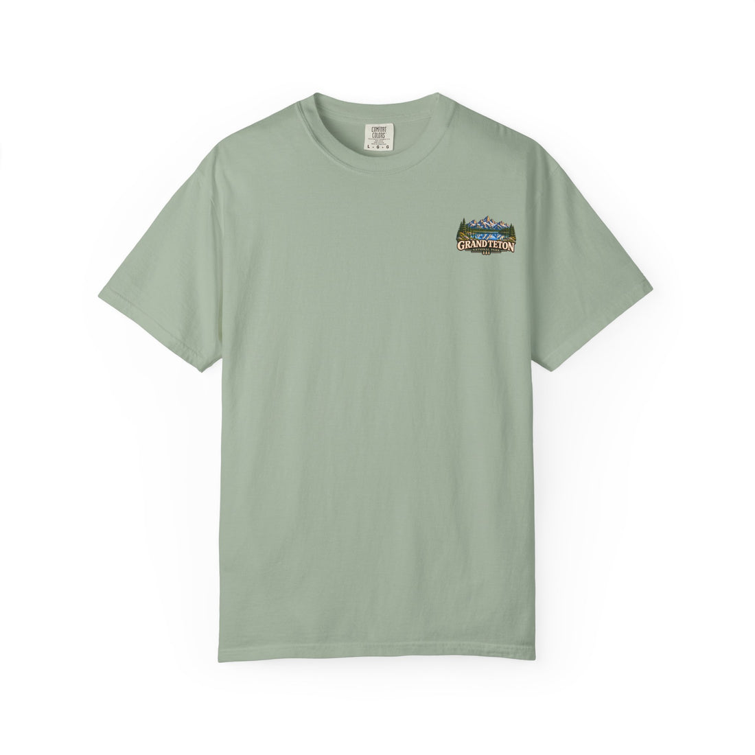 Grand Teton National Park Lake Reflection Graphic T-Shirt