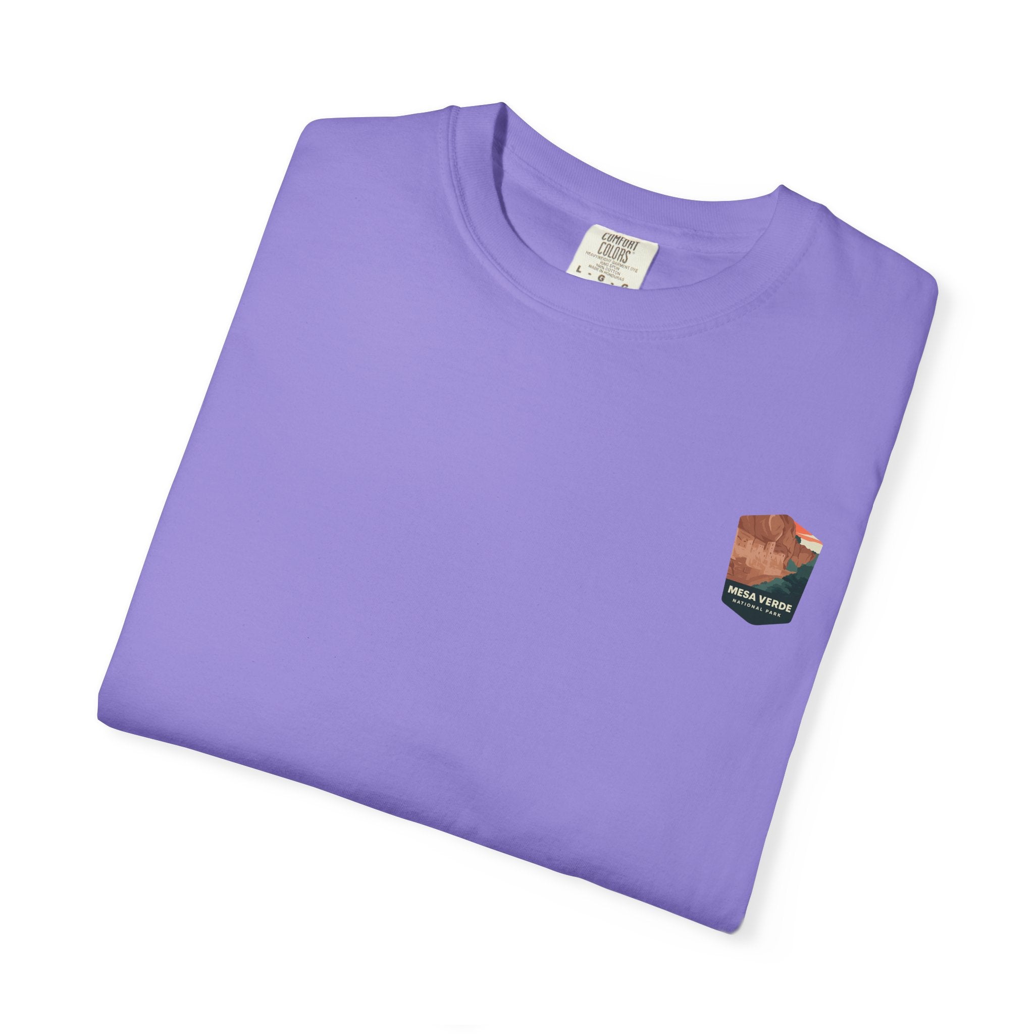 Mesa Verde National Park T-Shirt | Cliff Dwelling Vintage Poster Design