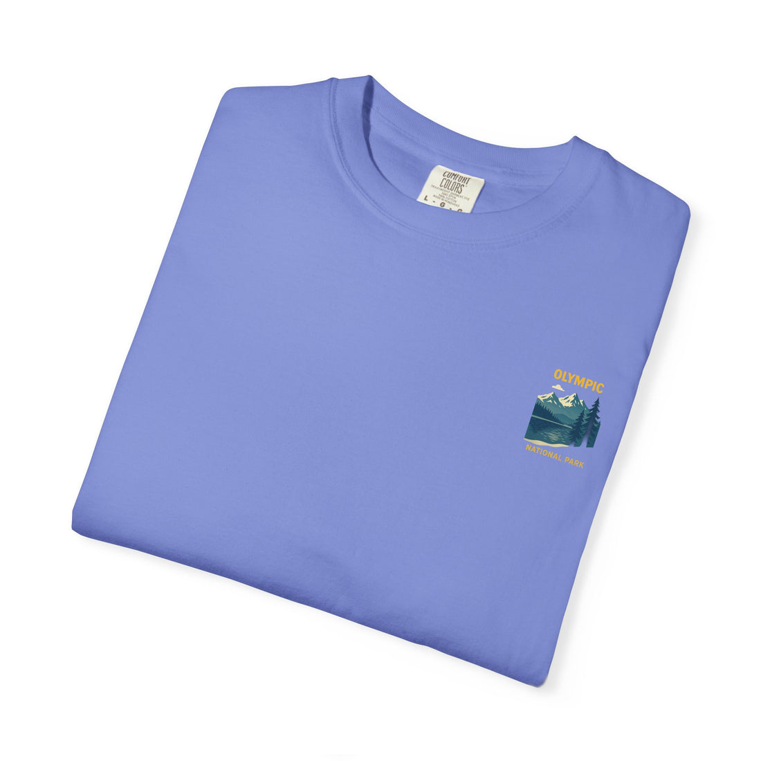 Olympic National Park landscape T-Shirt | mountain lake forest tee