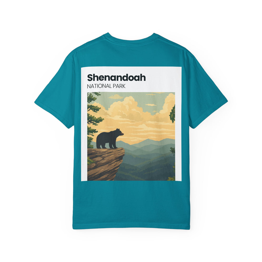 Shenandoah National Park Bear Graphic T-Shirt | Scenic Nature Design