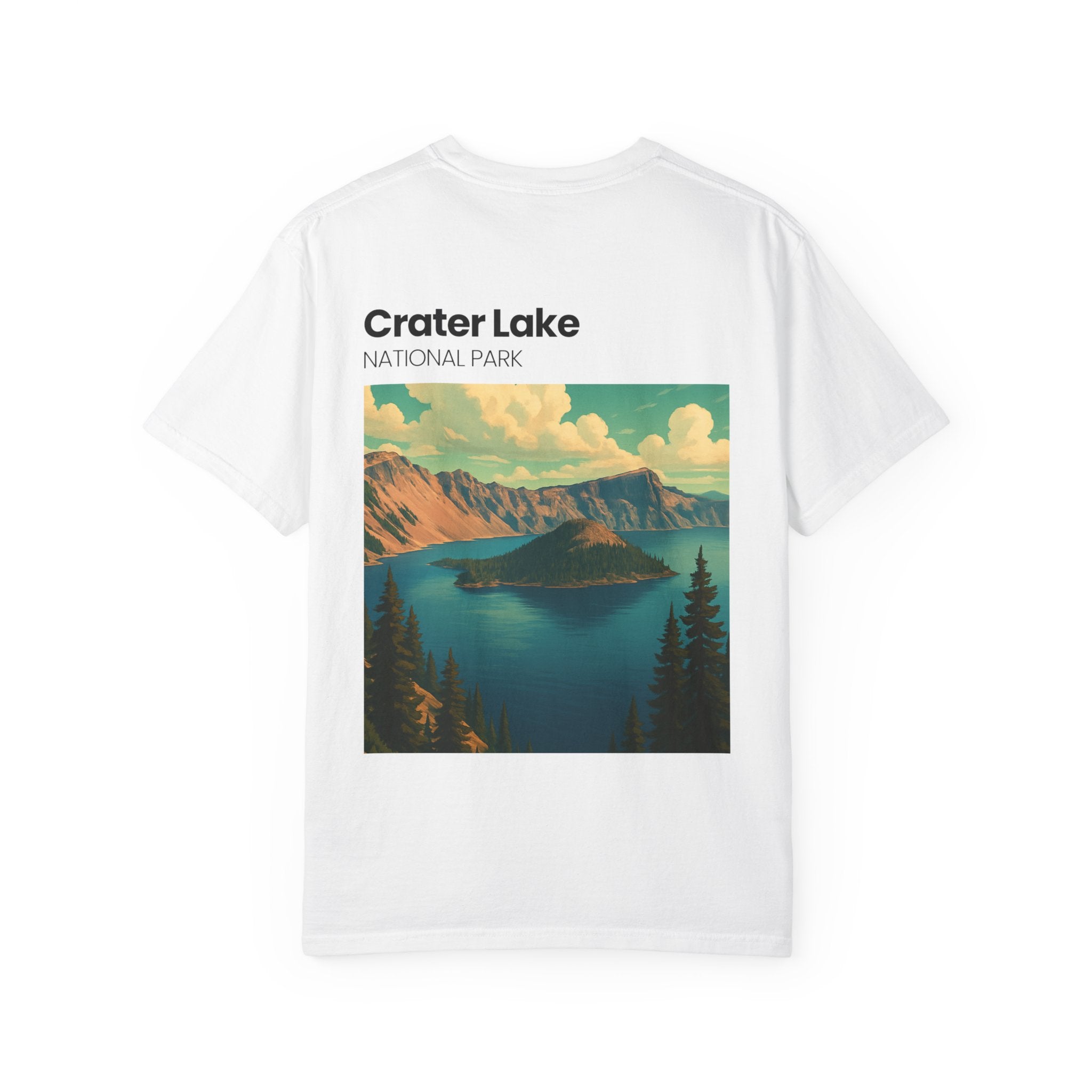 Crater Lake National Park Poster Tee | T-shirt