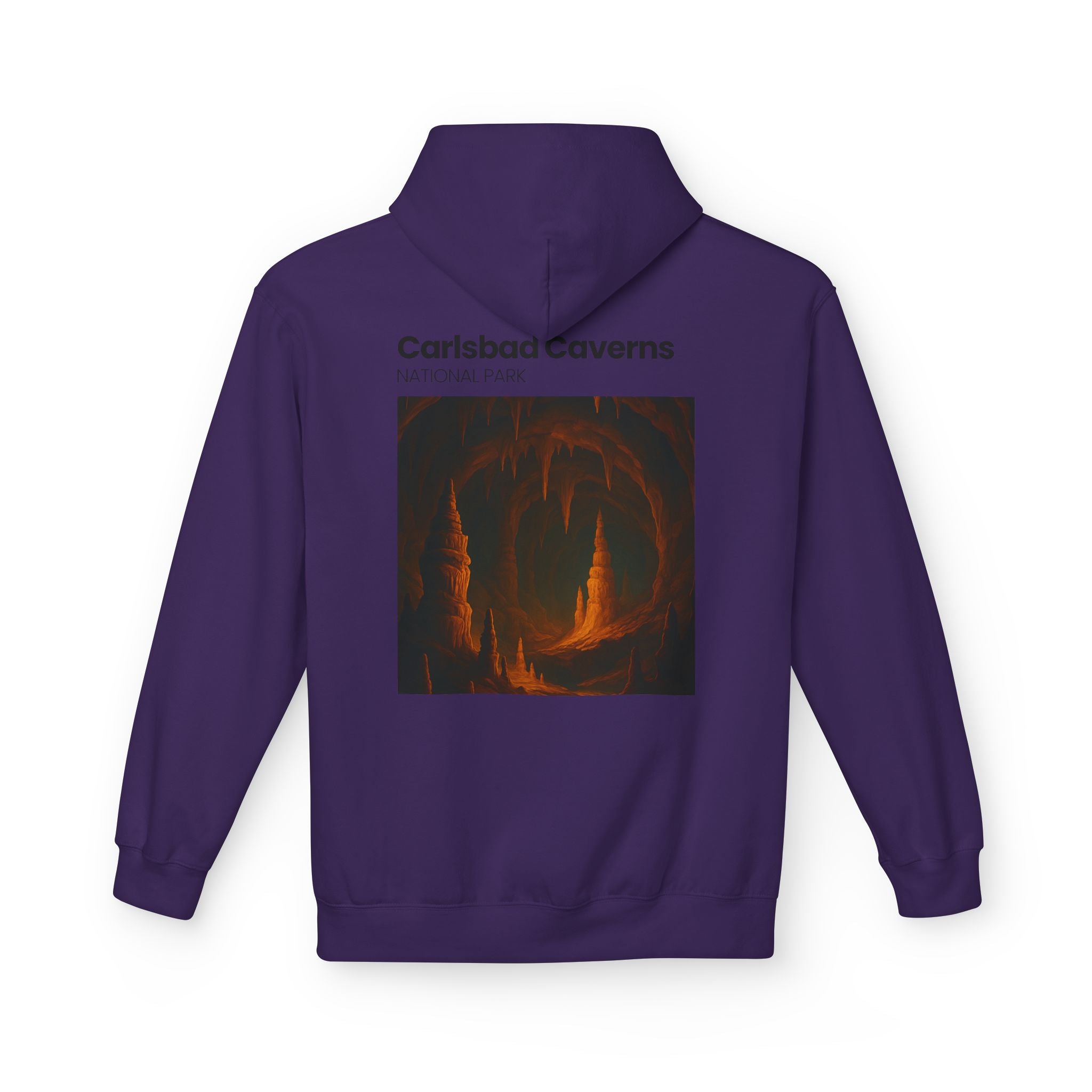 Carlsbad Caverns National Park Hoodie | Cave Stalactite Stalagmite Design