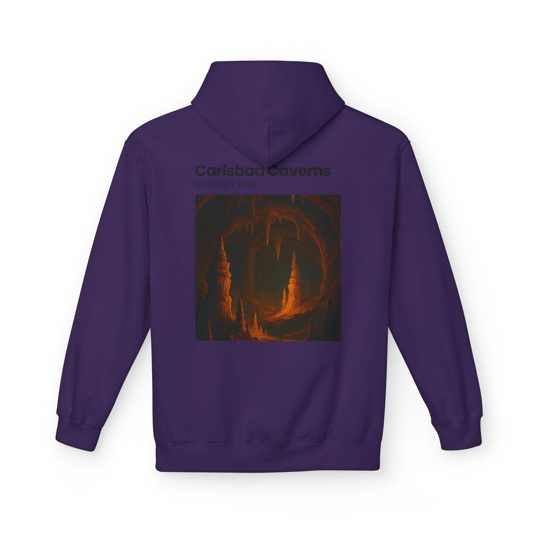 Carlsbad Caverns National Park Hoodie | Cave Stalactite Stalagmite Design
