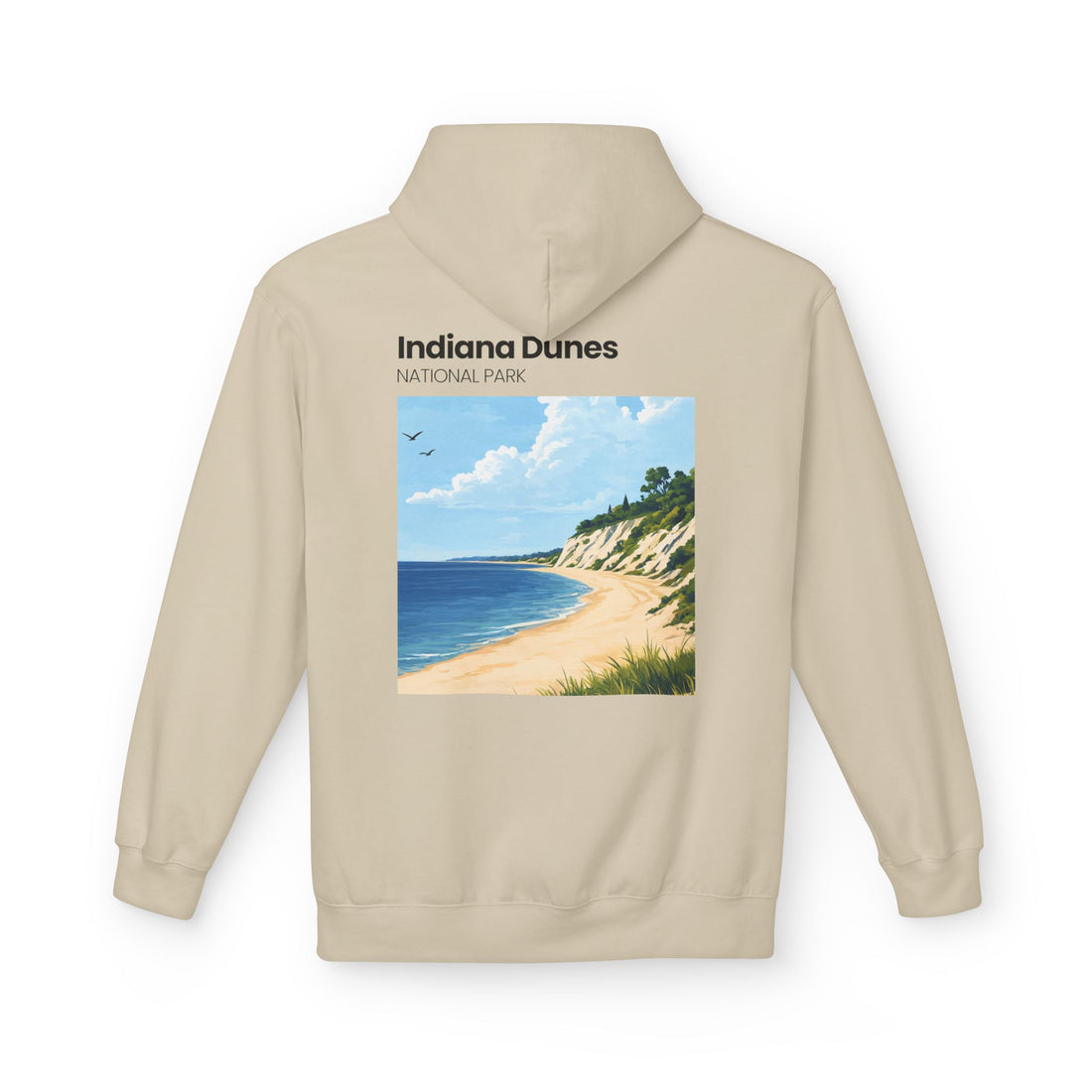 Indiana Dunes National Park Beach Hoodie | Vintage Travel Scenic Sweatshirt