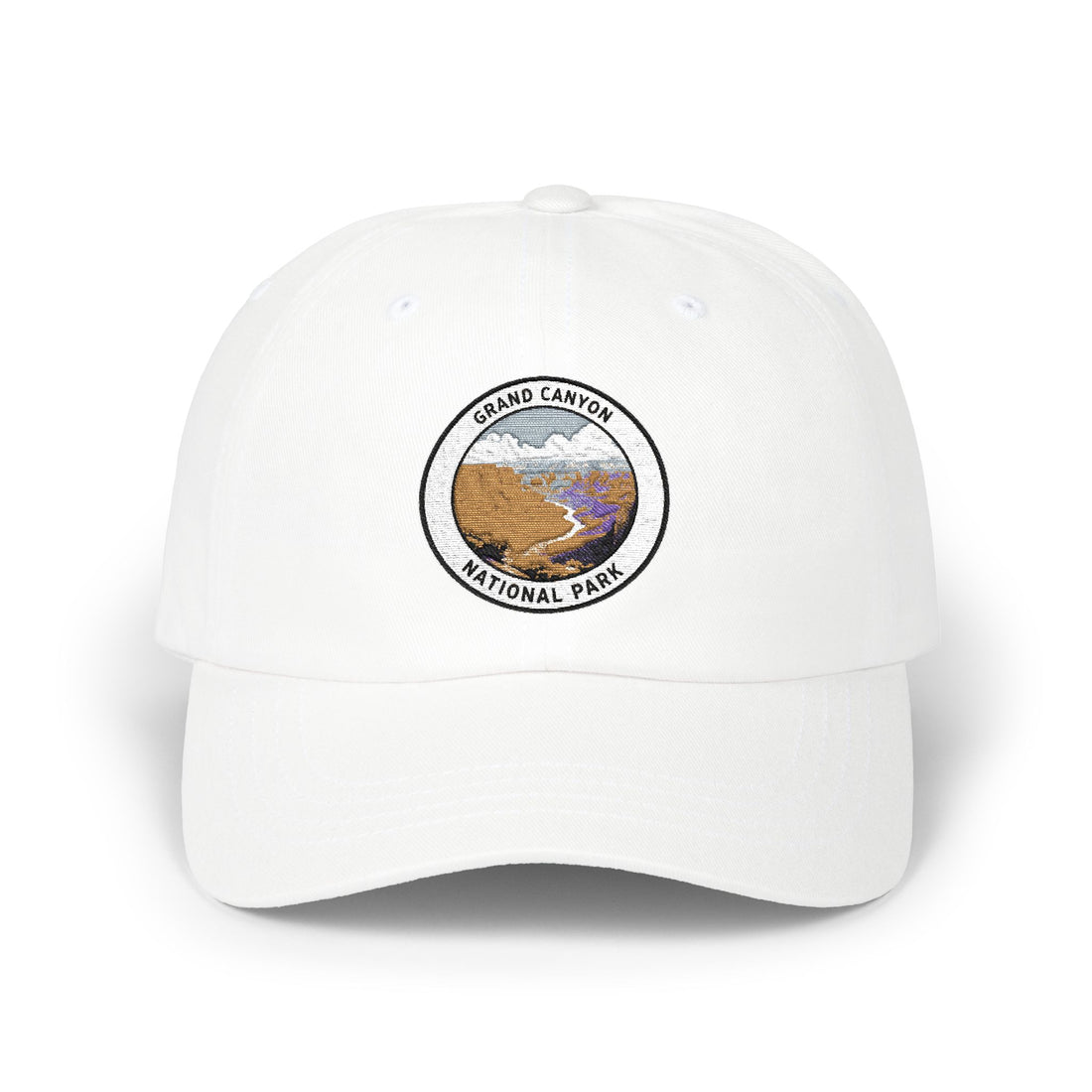 Yellow Wildflower Meadow Dad Cap | Vintage National Park Patch