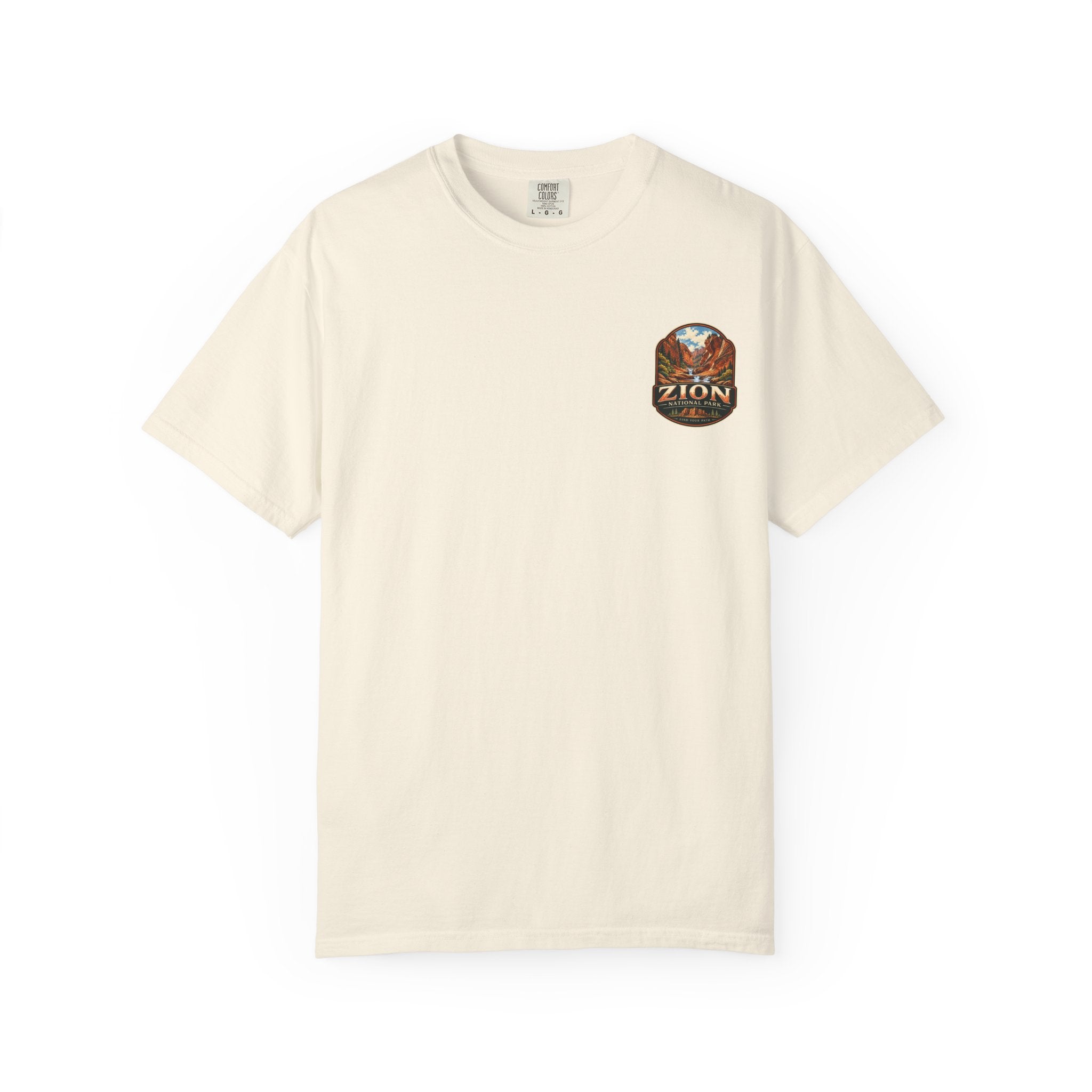 Red Cliffs Zion National Park Vintage Graphic T-Shirt