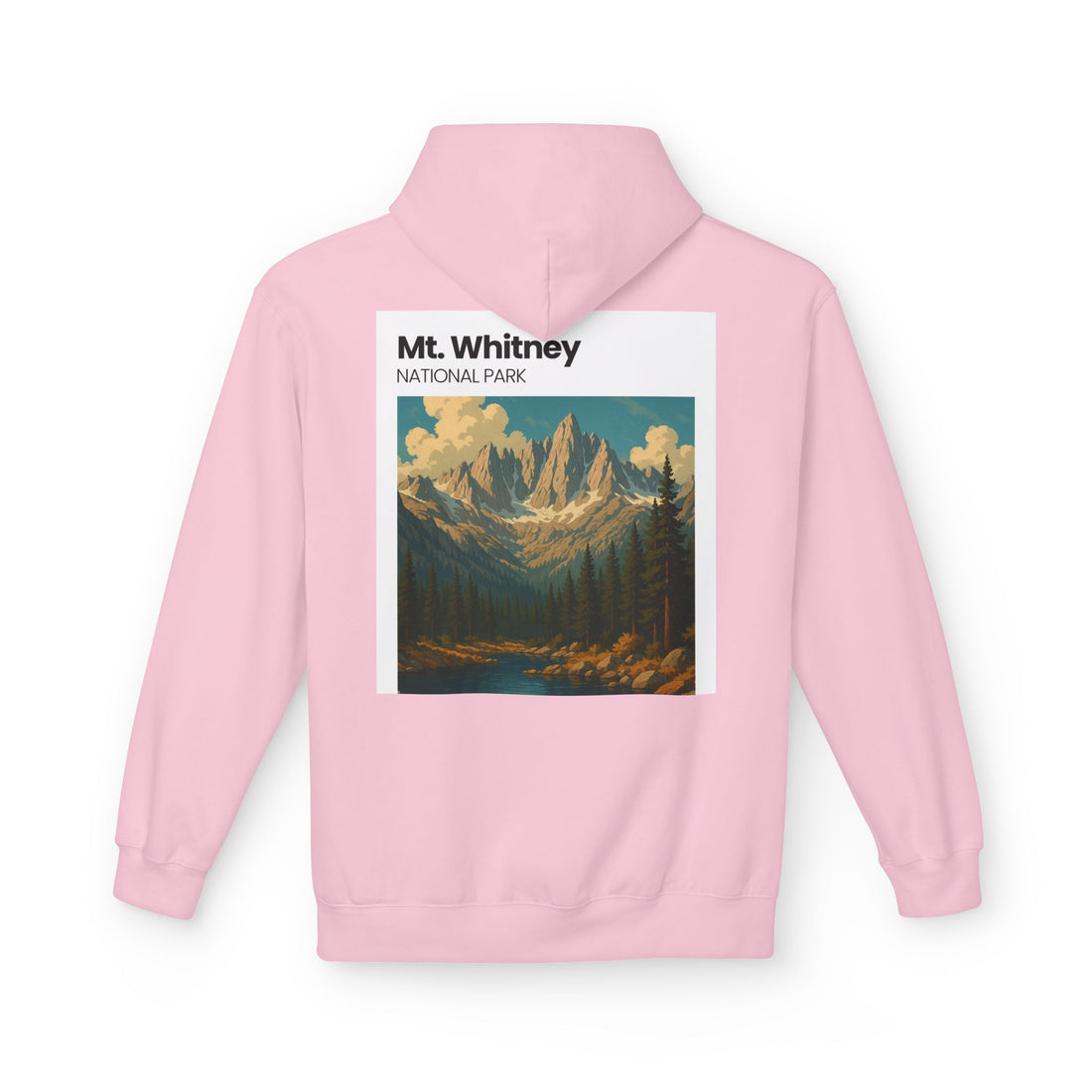 Mt. Whitney National Park hoodie | Mountain landscape sweatshirt