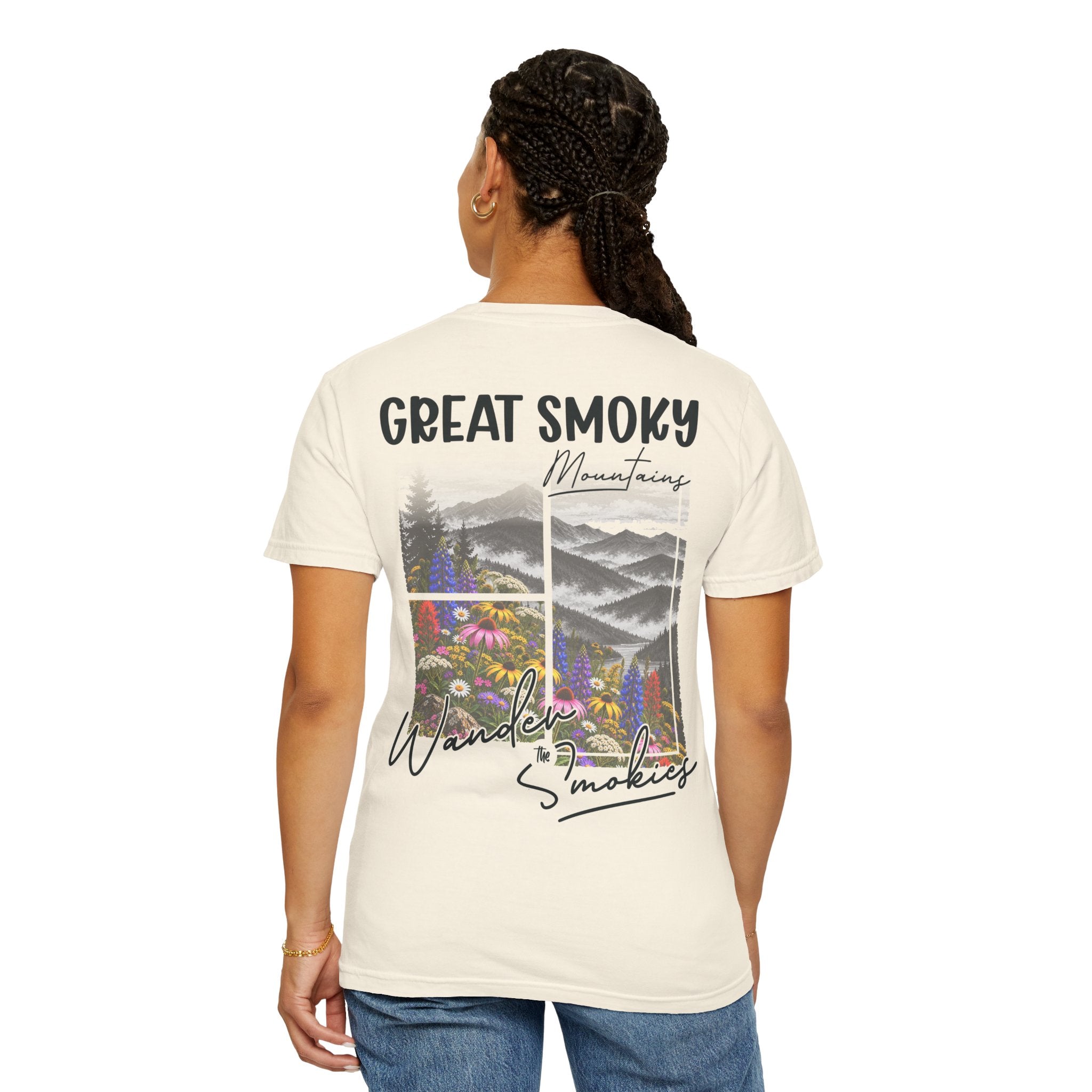 Great Smoky Mountains Wildflowers Graphic T-Shirt