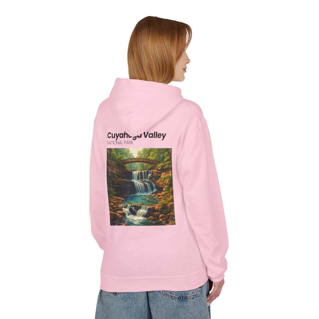 Cuyahoga Valley Waterfall Hoodie | National Park Nature Sweatshirt